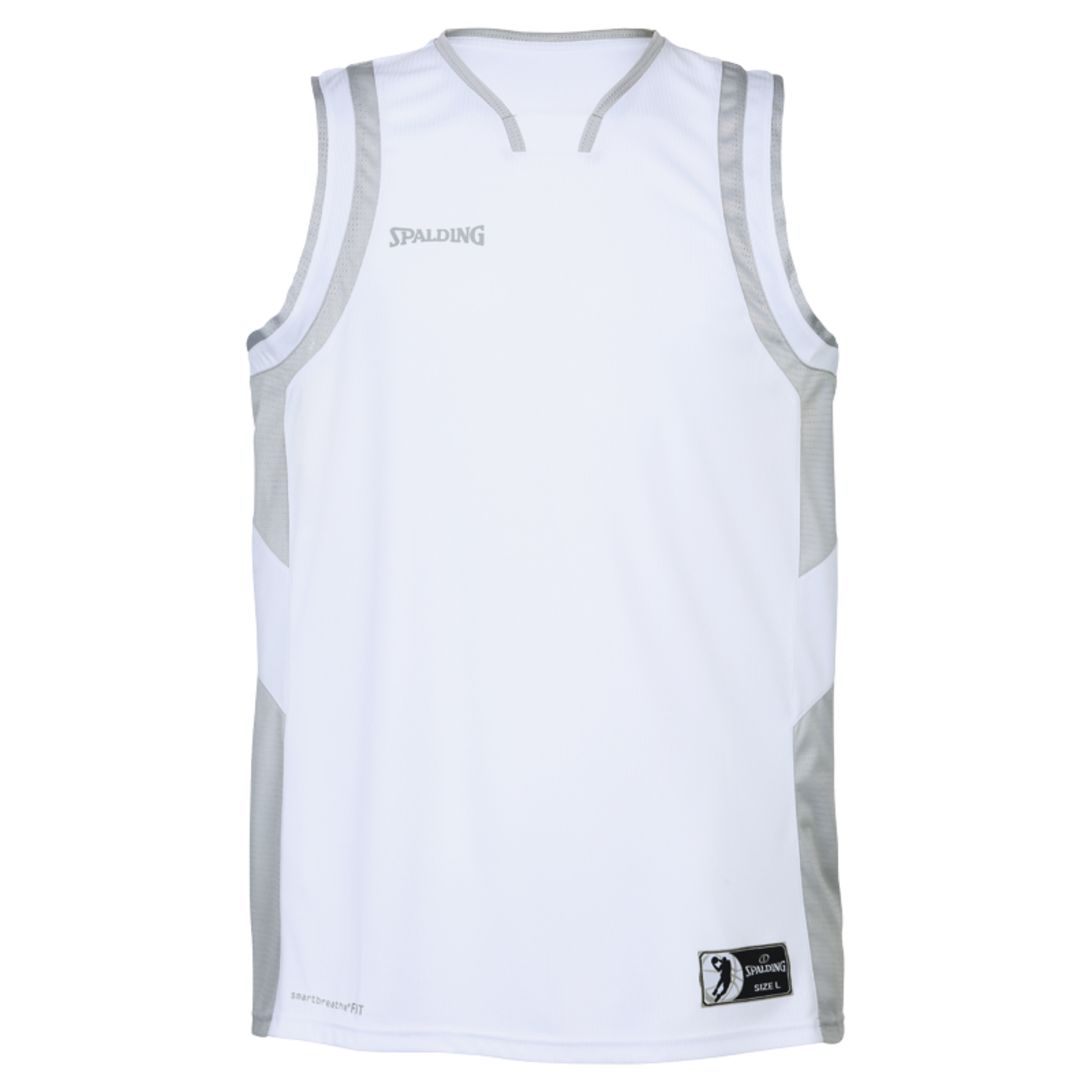 All Star Tank Top Blanco/plata Spalding - blanco - Camiseta De Baloncesto All Star Tank Top  MKP