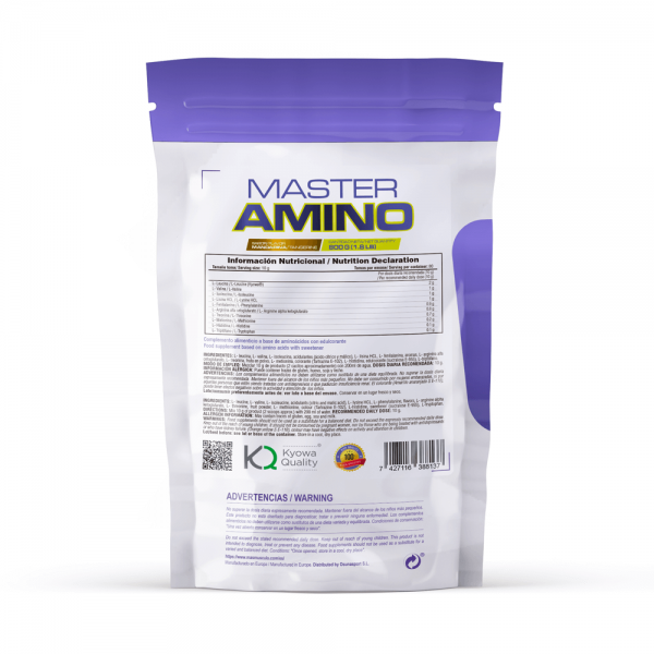 Master Amino - 800g De Mm Supplements Sabor Mandarina  MKP