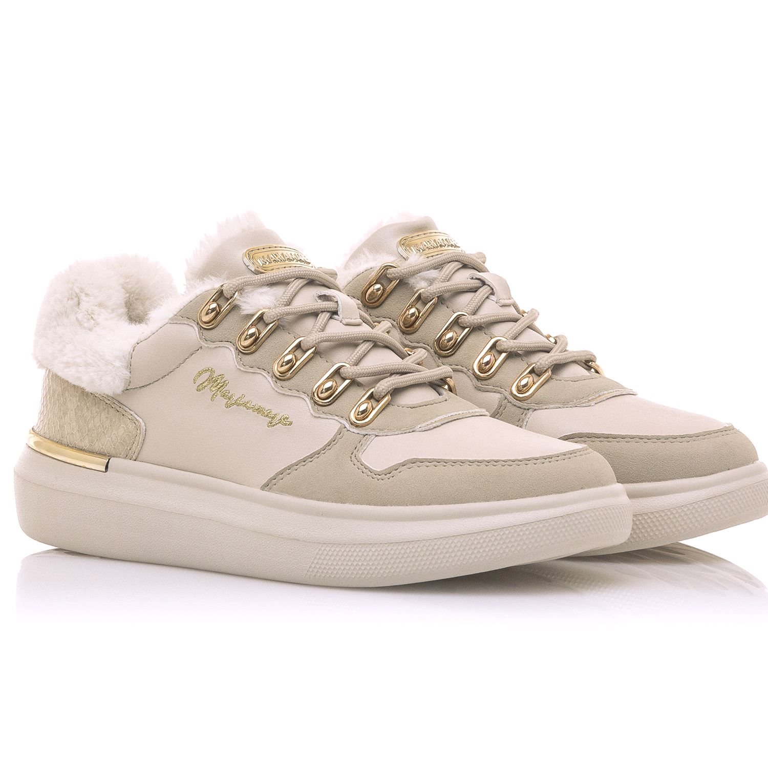 Sneakers Mulher Mariamare 63357 Bege