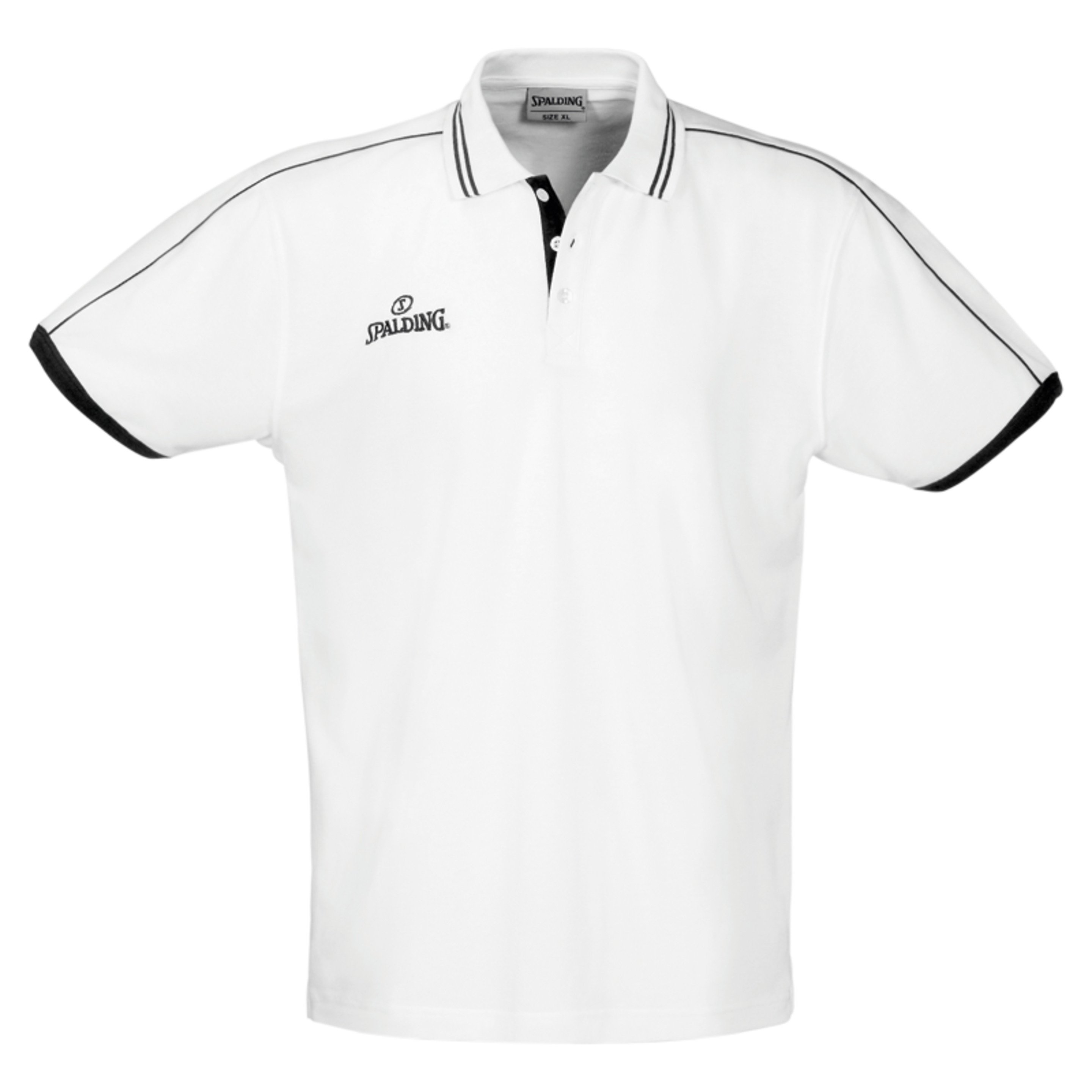Polo Shirt Blanco Spalding