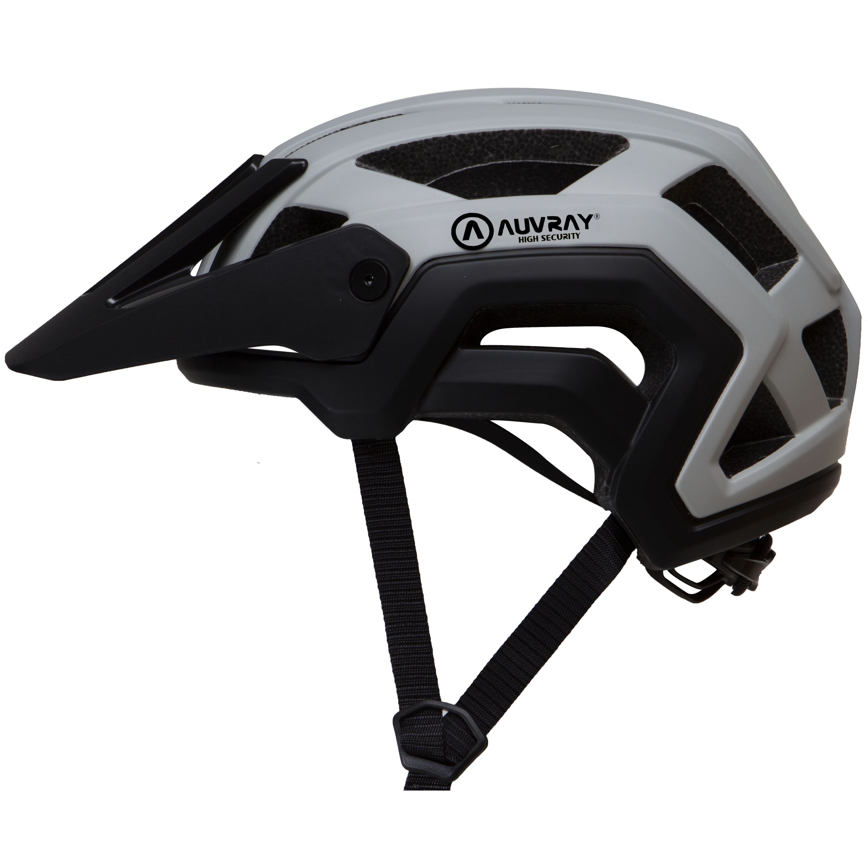 Capacete Auvray Stronger Cinza