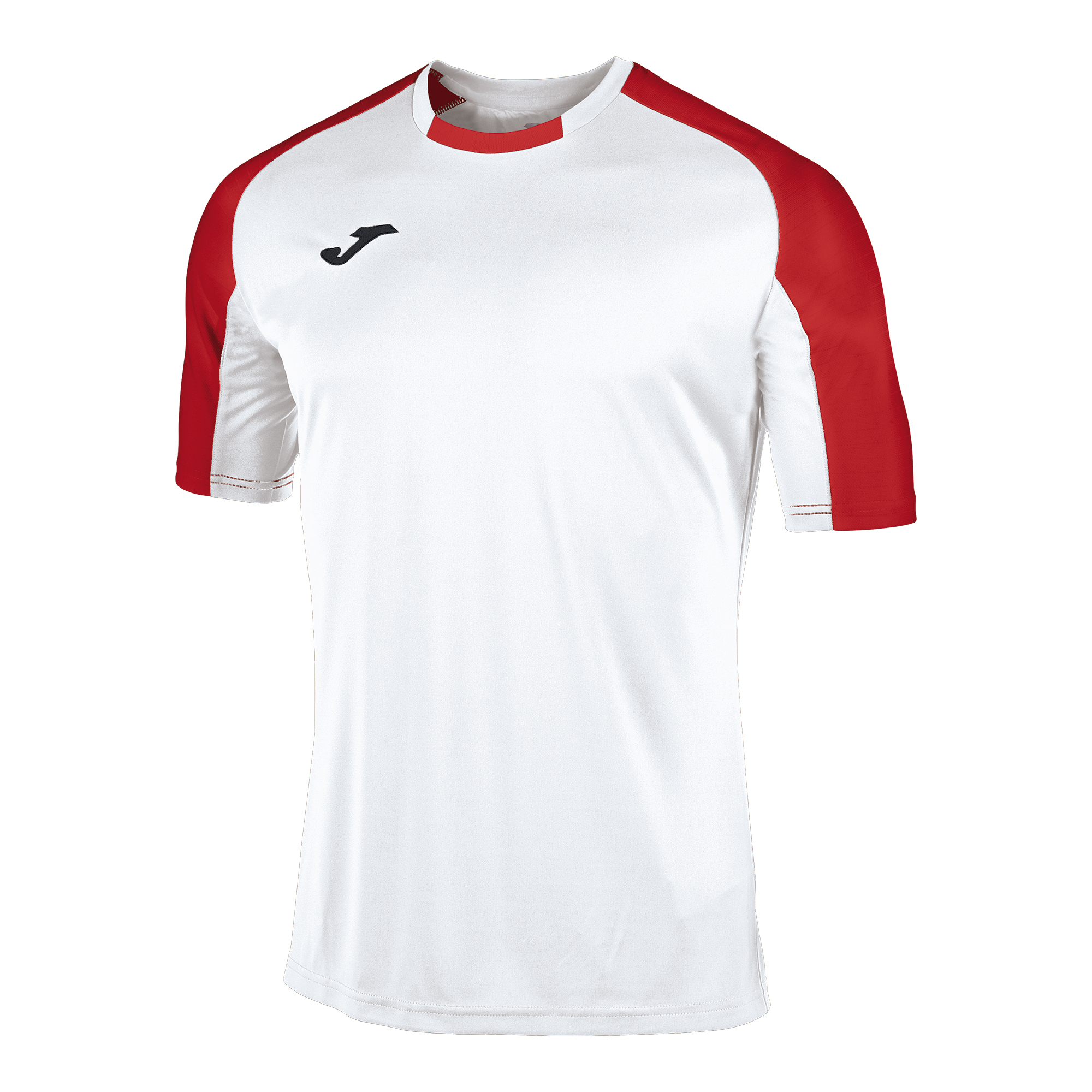 Camiseta Manga Corta Joma Essential - blanco-rojo - 