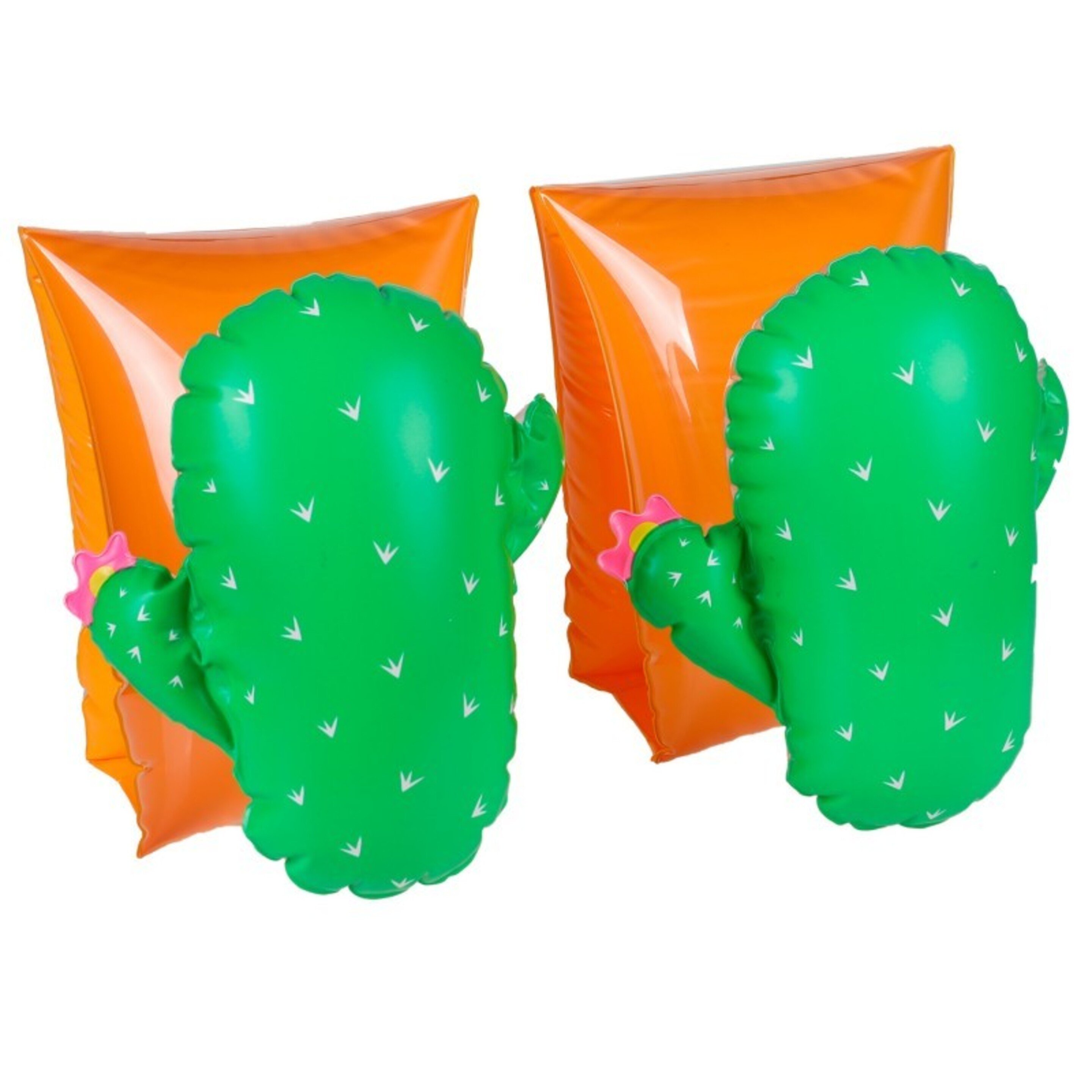 Manguitos Inflables Para Niños De 3-6 Años, Para Piscinas Y Playa - Cactus