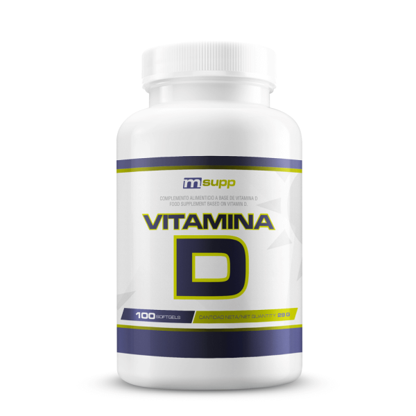 Vitamina D - 100 Softgels De Mm Supplements