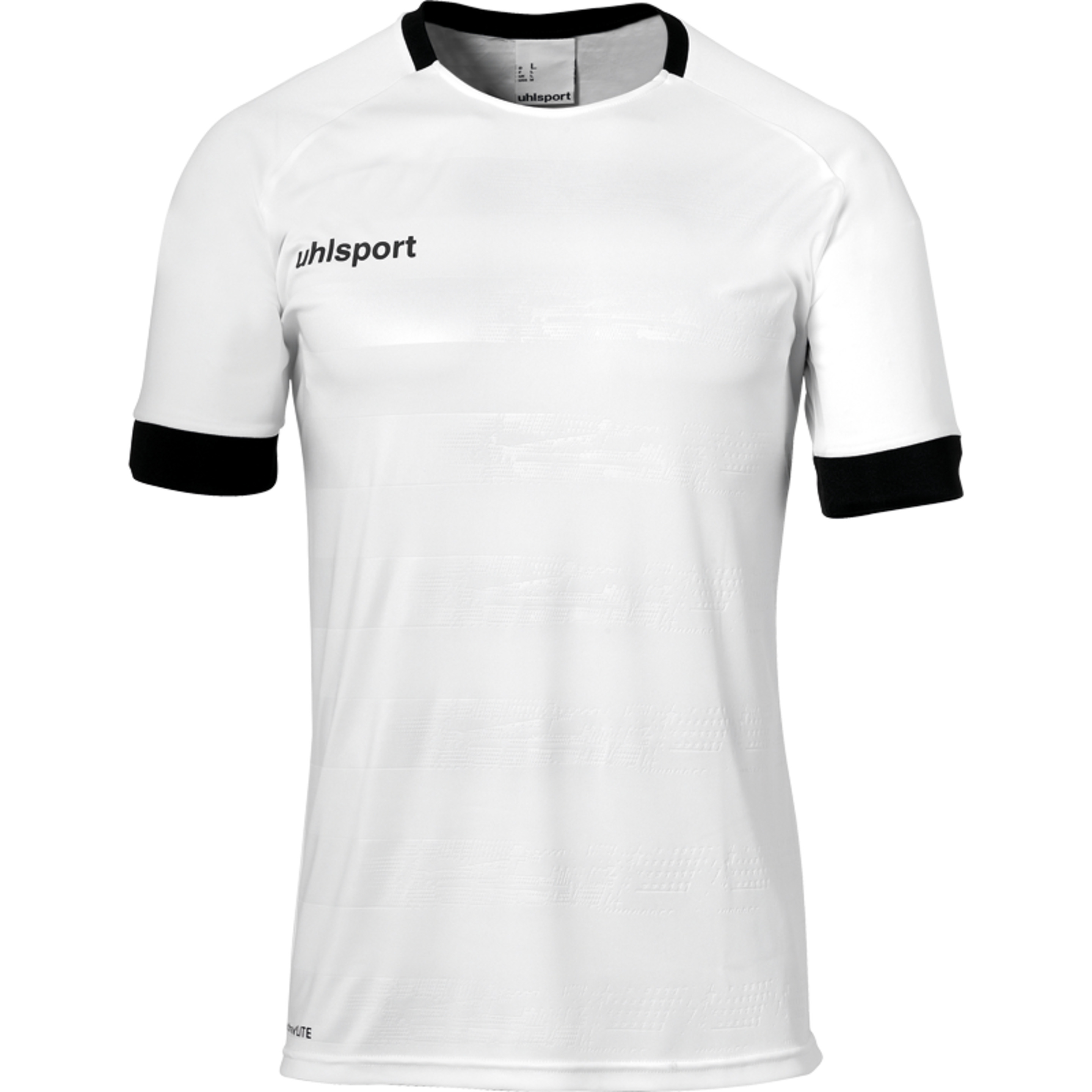 Division Ii Shirt Shortsleeved Blanco/negro Uhlsport