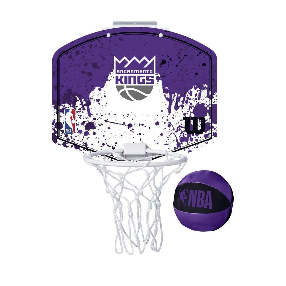 Mini Cesta De Basquetebol Sacramento Kings - violeta - 