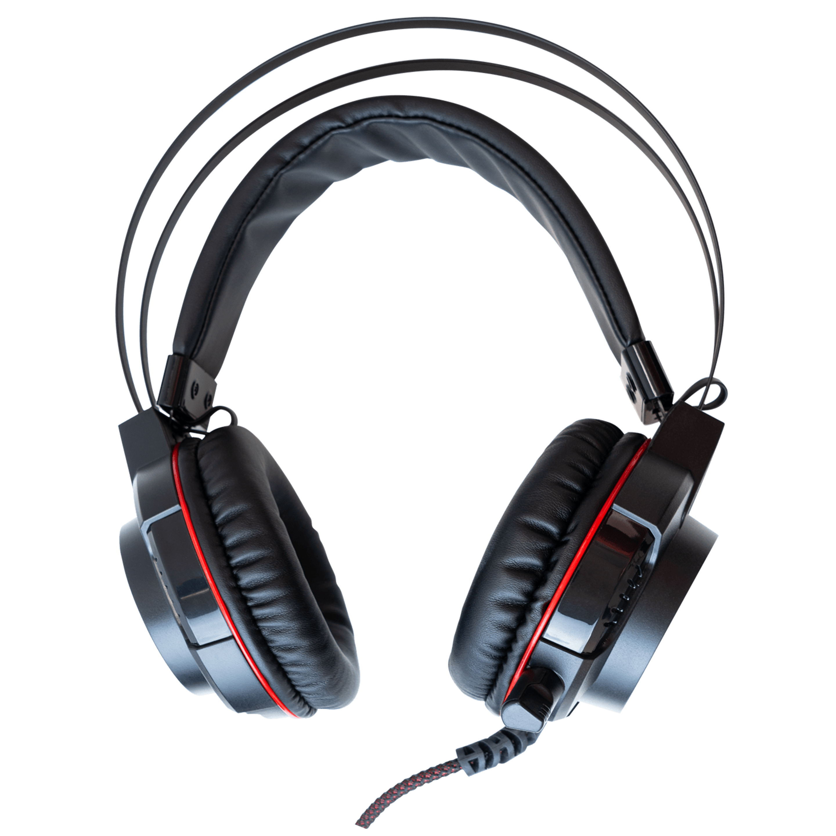 Headset Gaming Nitropc Nh1000 Para Juegos Y Escuchar Música En Pc Con Iluminación Rgb