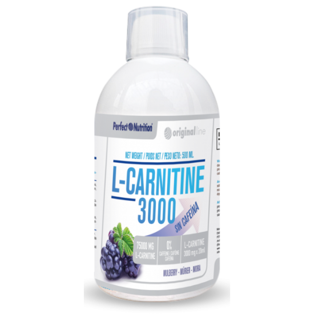 L-carnitine 3000 500 Gr Sin Cafeína Mora -  - 