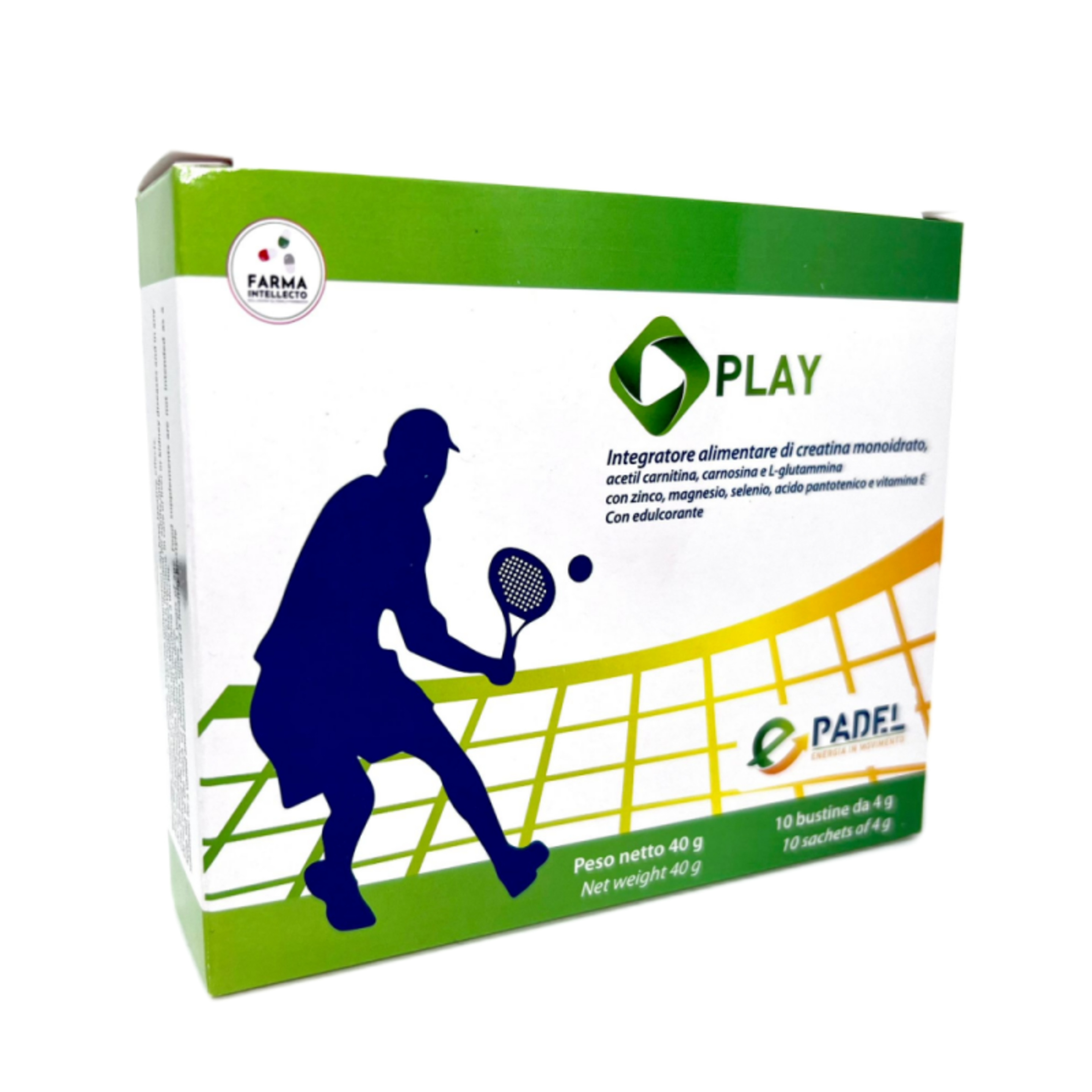 Sobres Energizante Energy Padel Epadel Play