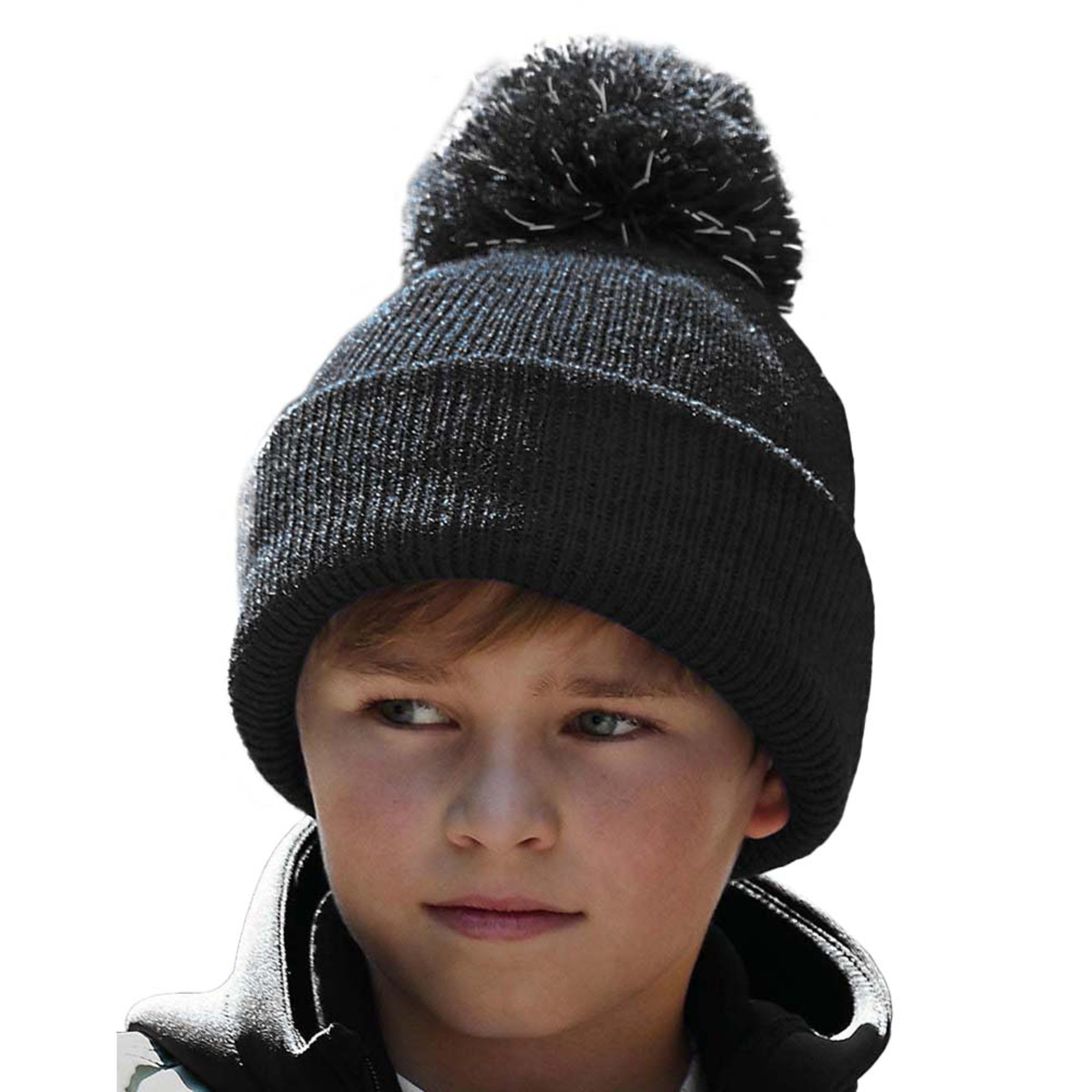 Gorro Con Pompón Beechfield Para Niños