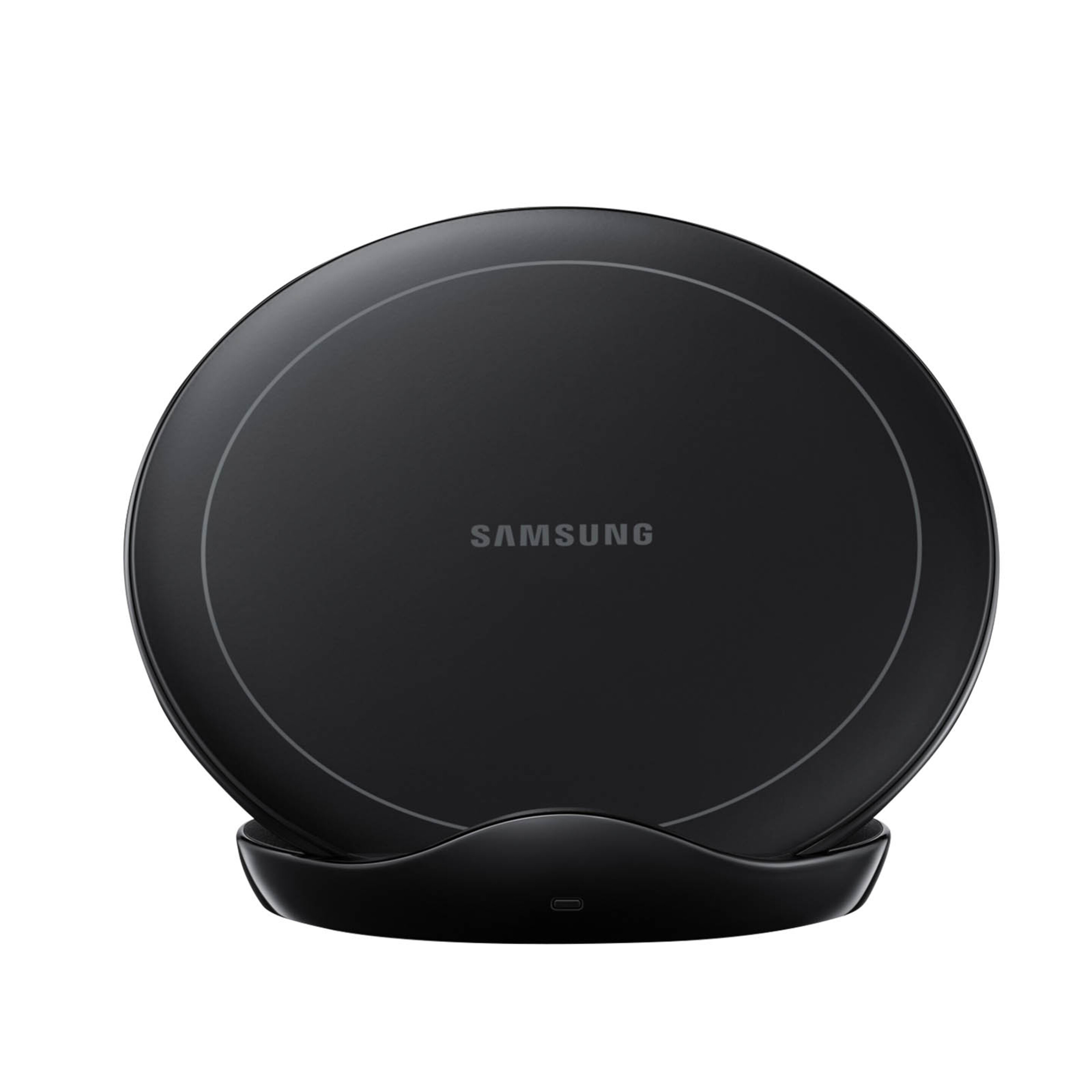 Cargador Por Inducción Qi 9w Samsung Stand Modelo Ep-n5105 - Negro