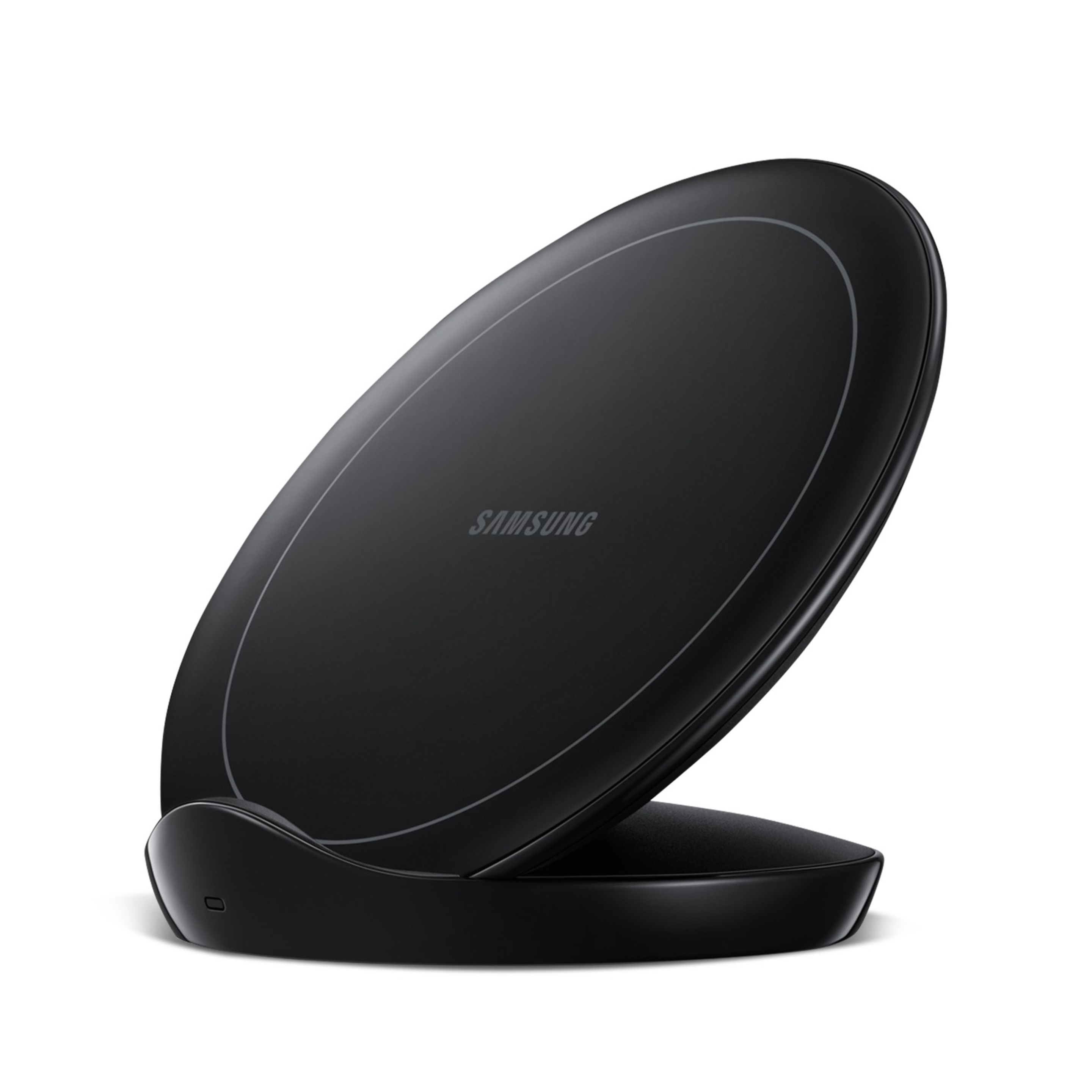 Cargador Por Inducción Qi 9w Samsung Stand Modelo Ep-n5105 - Negro