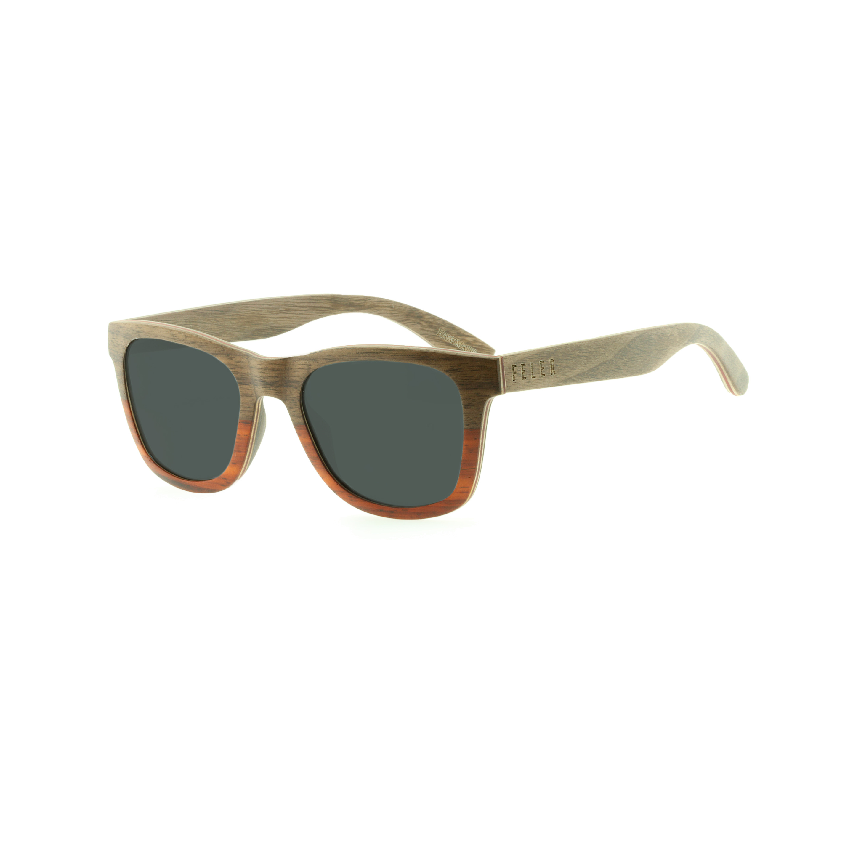Gafas De Sol Feler | Regular Full Wood - Madera - Cuadrada  MKP