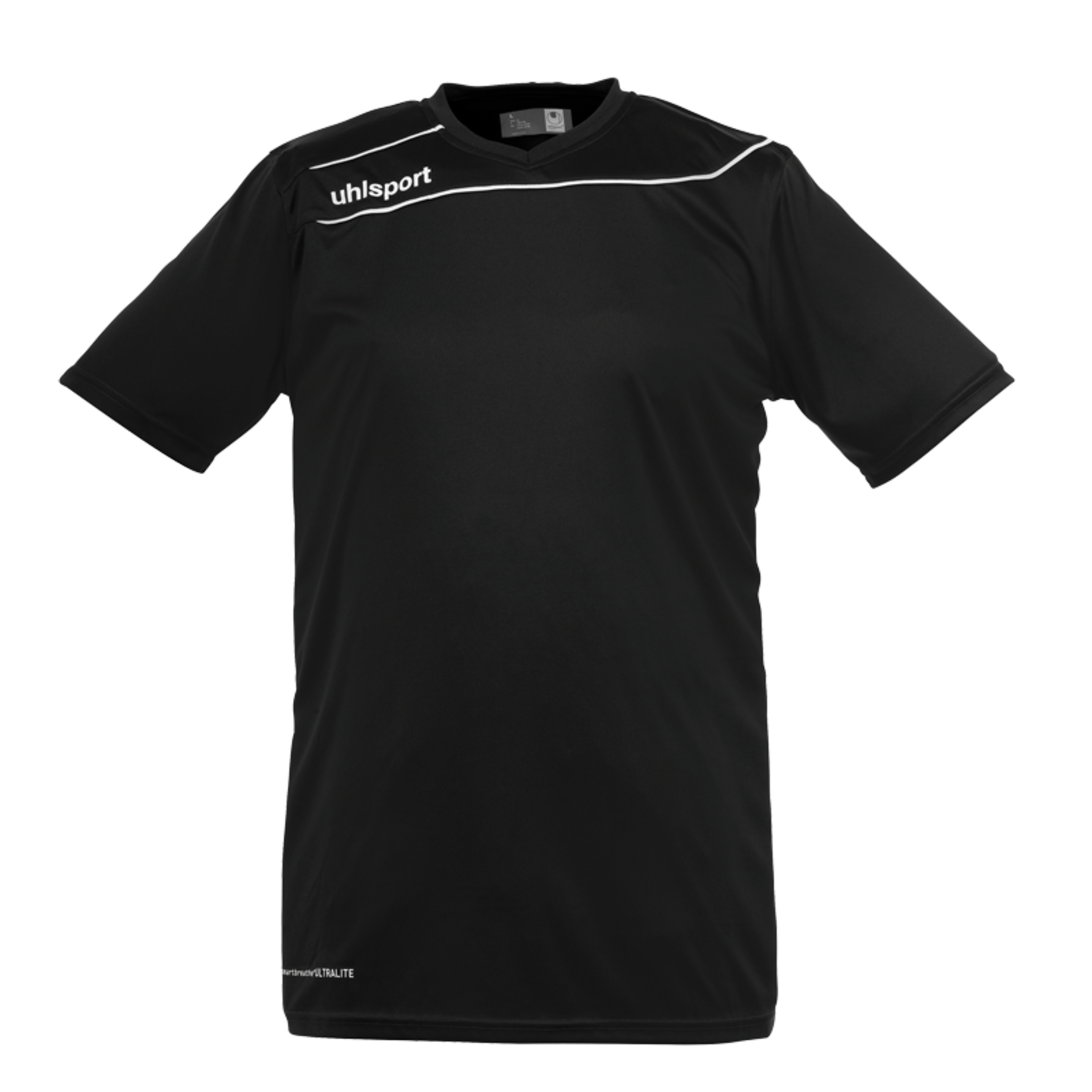 Stream 3.0 Camiseta Mc Negro/blanco Uhlsport
