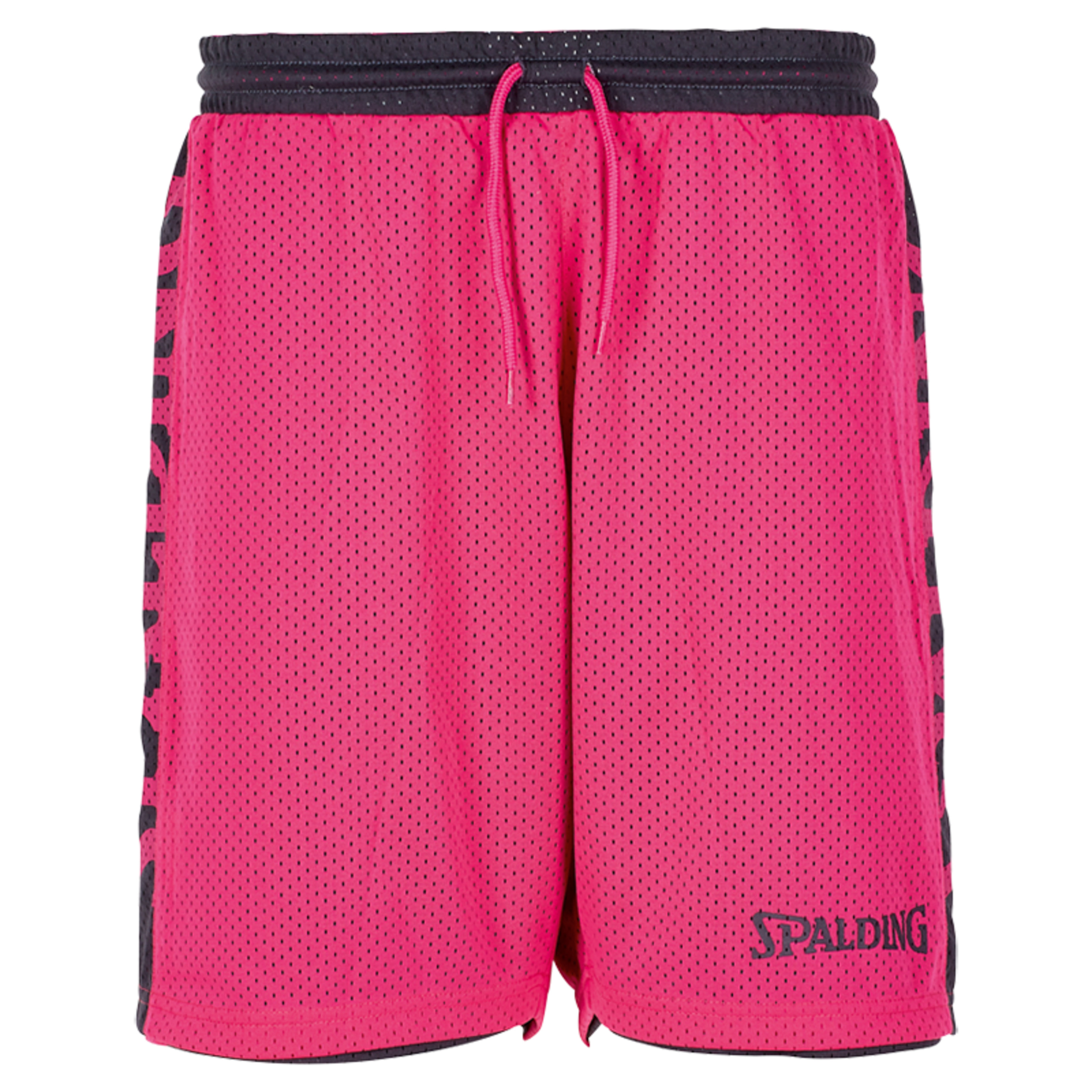 Essential Reversible Shorts 4her Black Spalding - gris_oscuro - Pantalón Corto De Baloncesto Essential Reversible Shorts 4her  MKP
