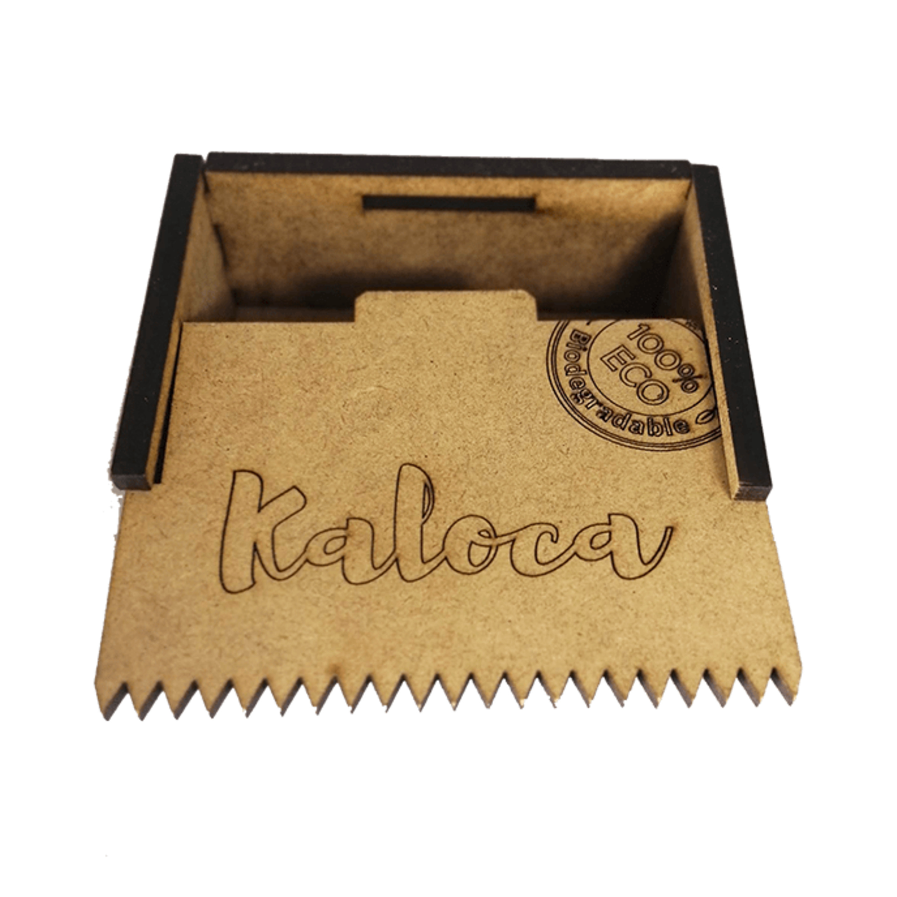 Kaloca – Caja De Madera + Rascador + Kaloca Parafina 100% Natural Y 100% Biodegradable