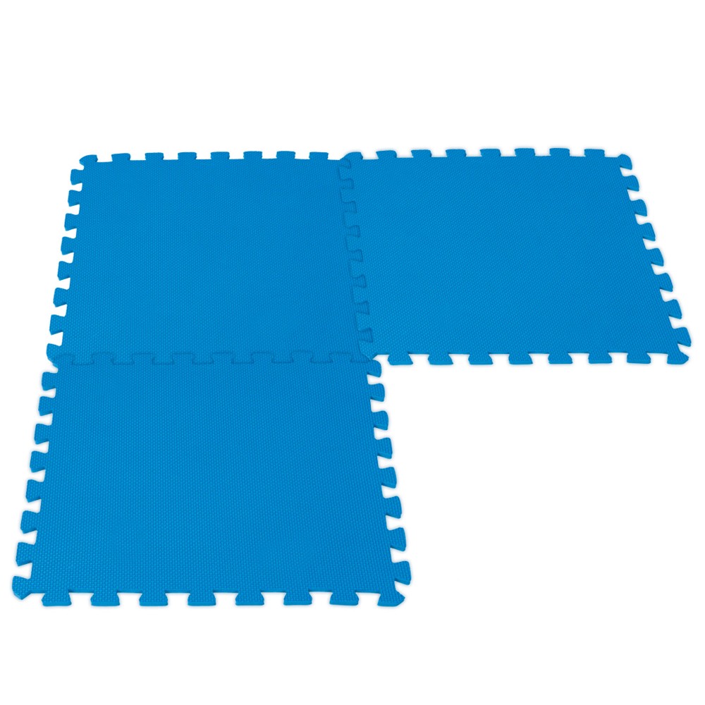Protetor Solo Intex Para Piscinas 50x50x1 Cm - 8 Peças - azul - 