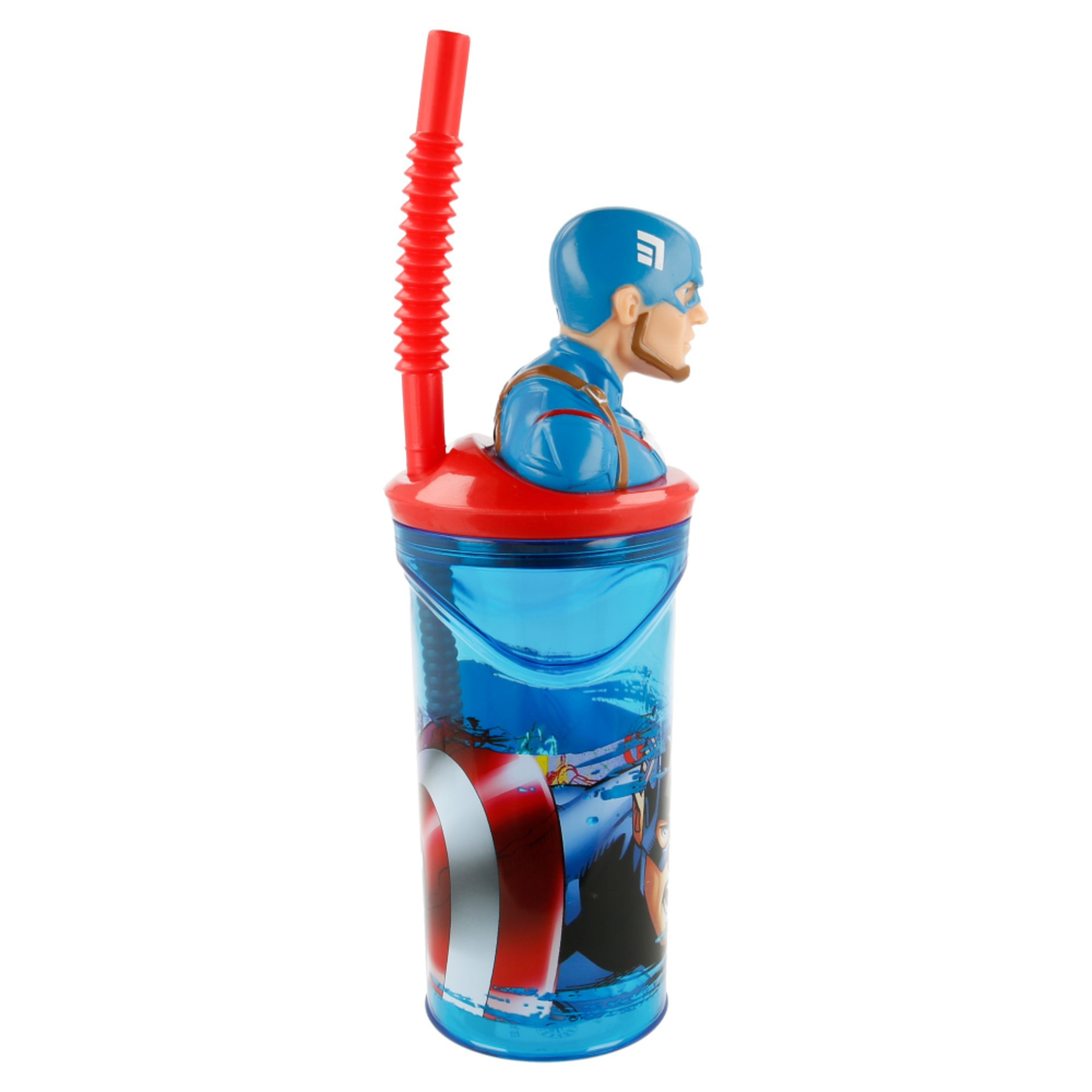 Capitão De Vidro América Com Forma 3d 360 Ml