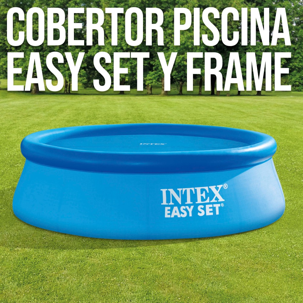 Cobertor Solar Intex Piscinas Easy Set/metal Frame 305 Cm