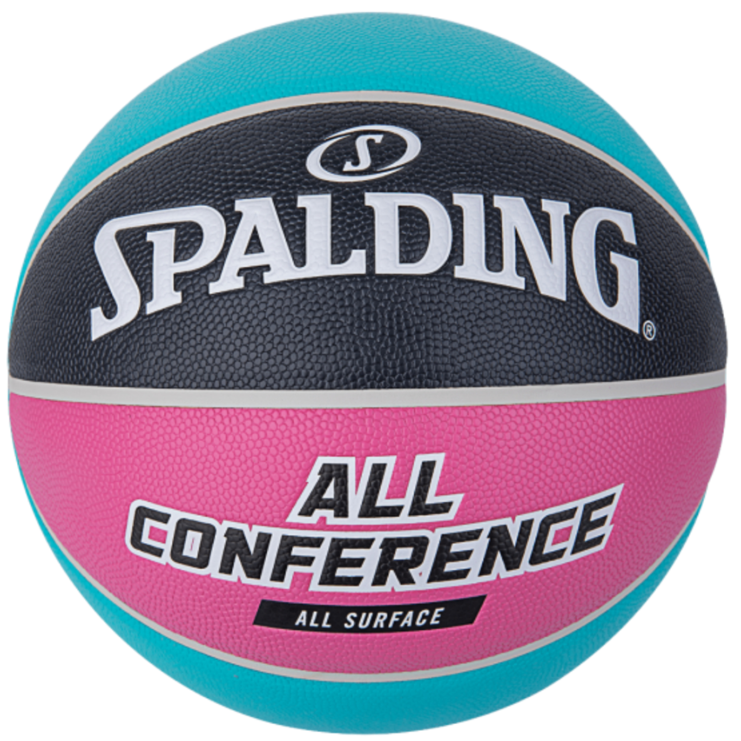 Balón De Baloncesto Spalding Marble All Conference Teal - azul-claro - 