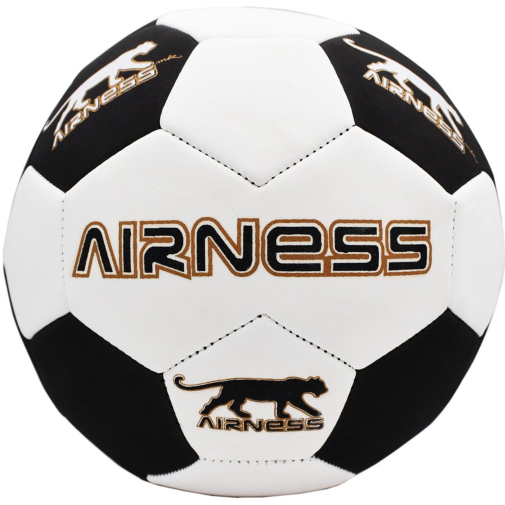 Balón De Fútbol Airness Softball - blanco-negro - 