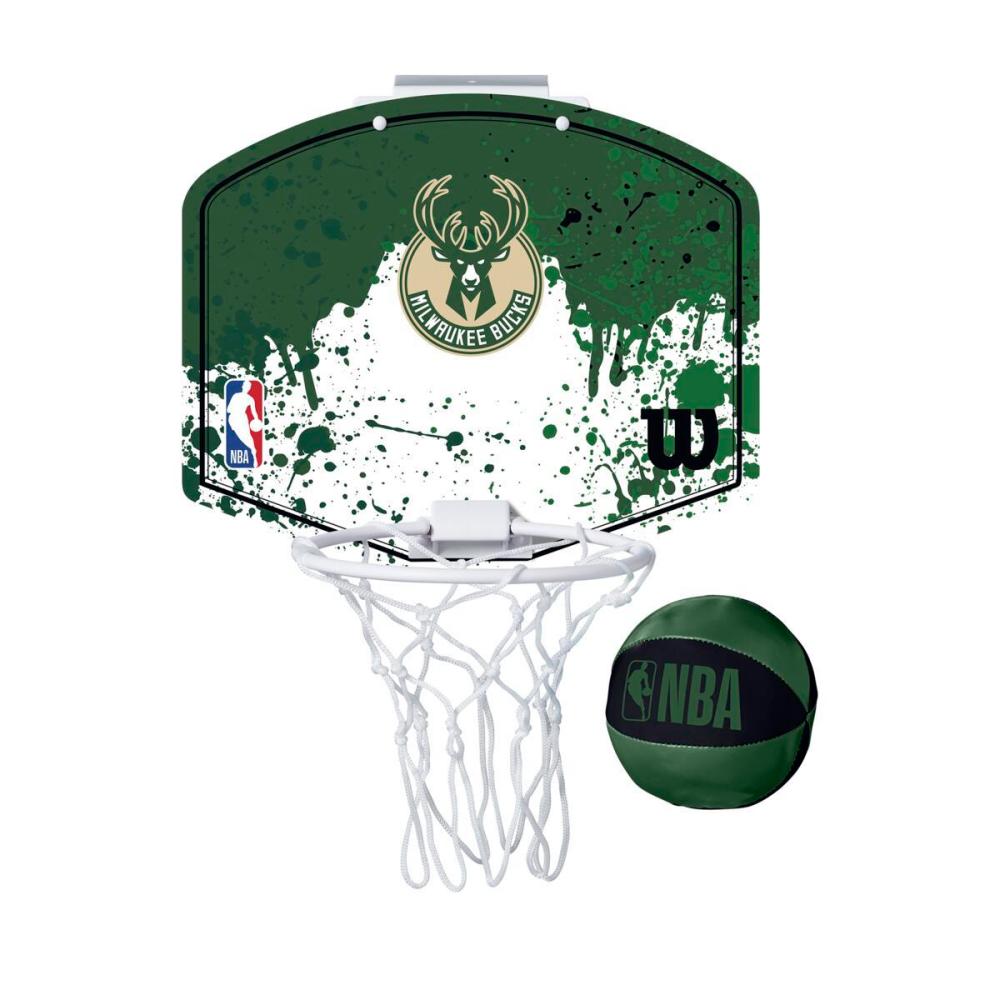 Mini Canasta De Baloncesto Wilson Nba Milwaukee Bucks - verde - 
