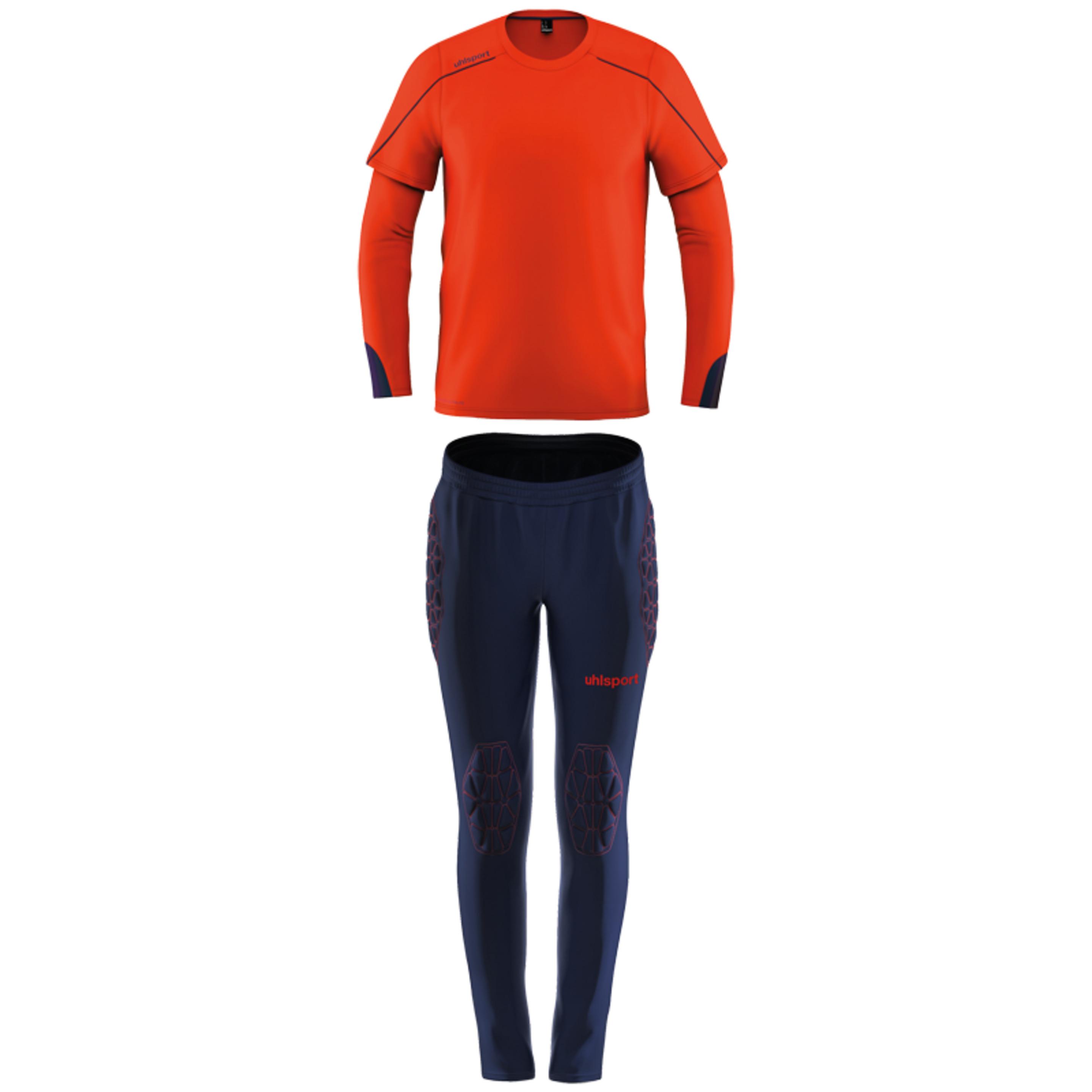 Stream 22 Torwart-set Junior Red Uhlsport