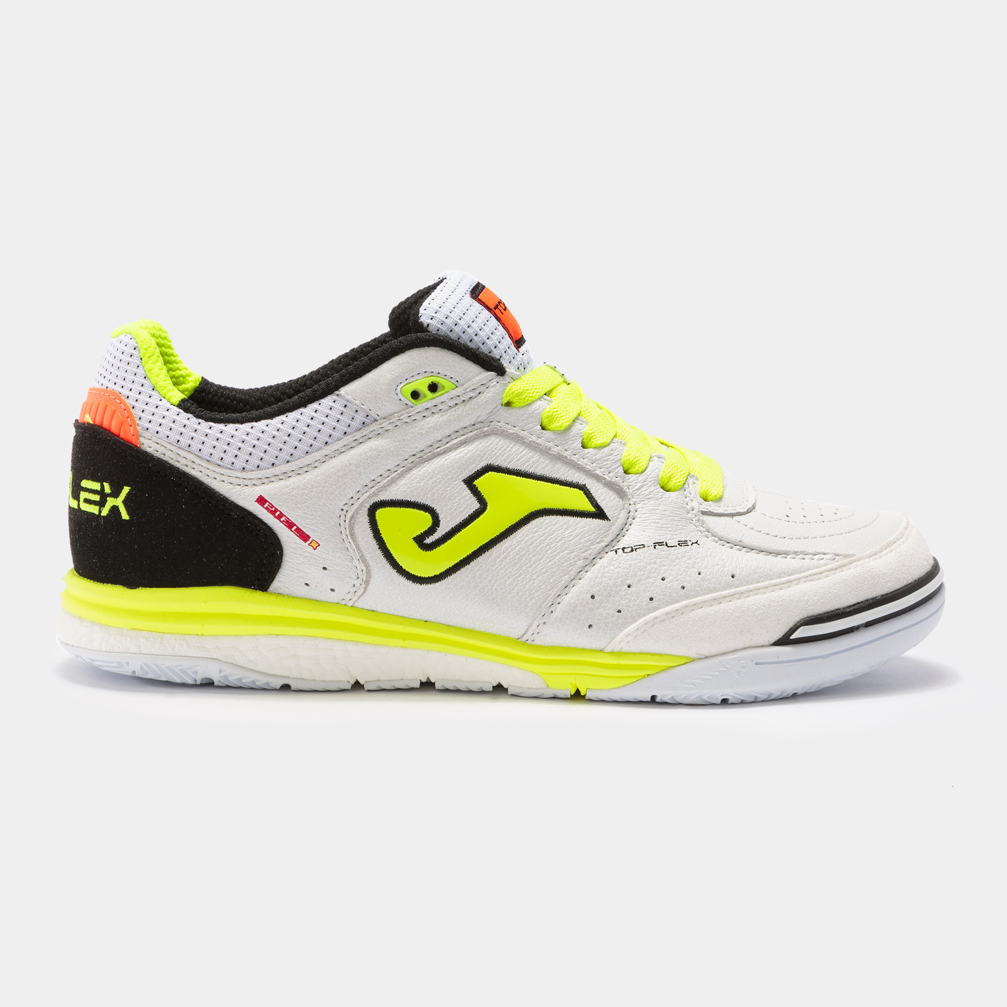 Sapatilhas Joma Top Flex Rebound 21 Branco Amarelo Fluorescente In