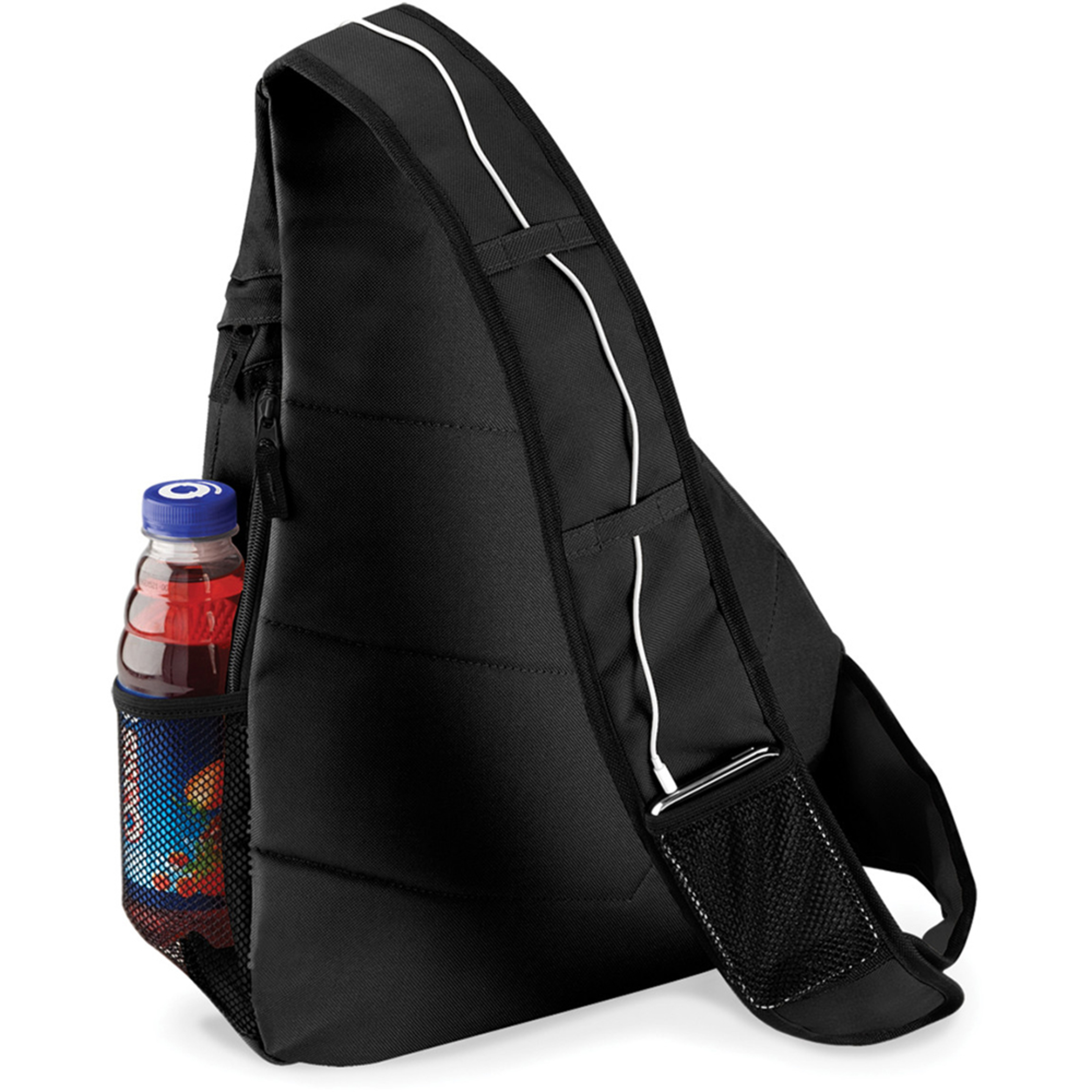 Mochila Universal De Un Asa (12 Litros) Bagbase (Negro)