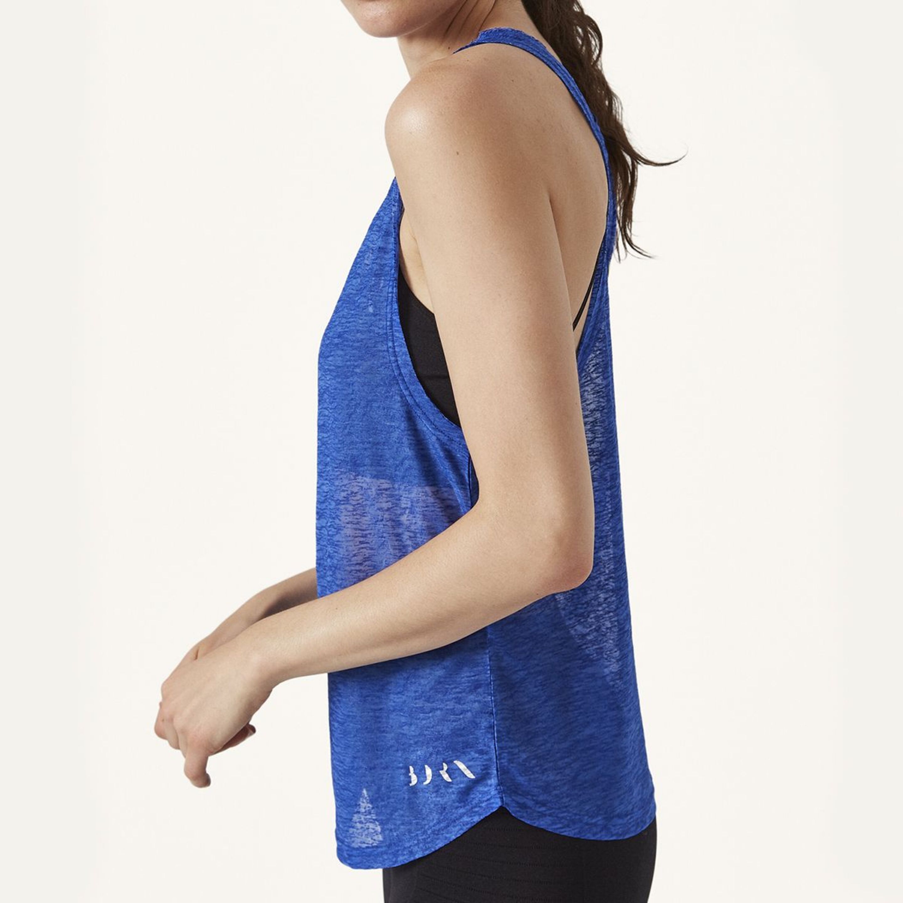 Camiseta De Mujer Light Born Living Yoga Color Azul