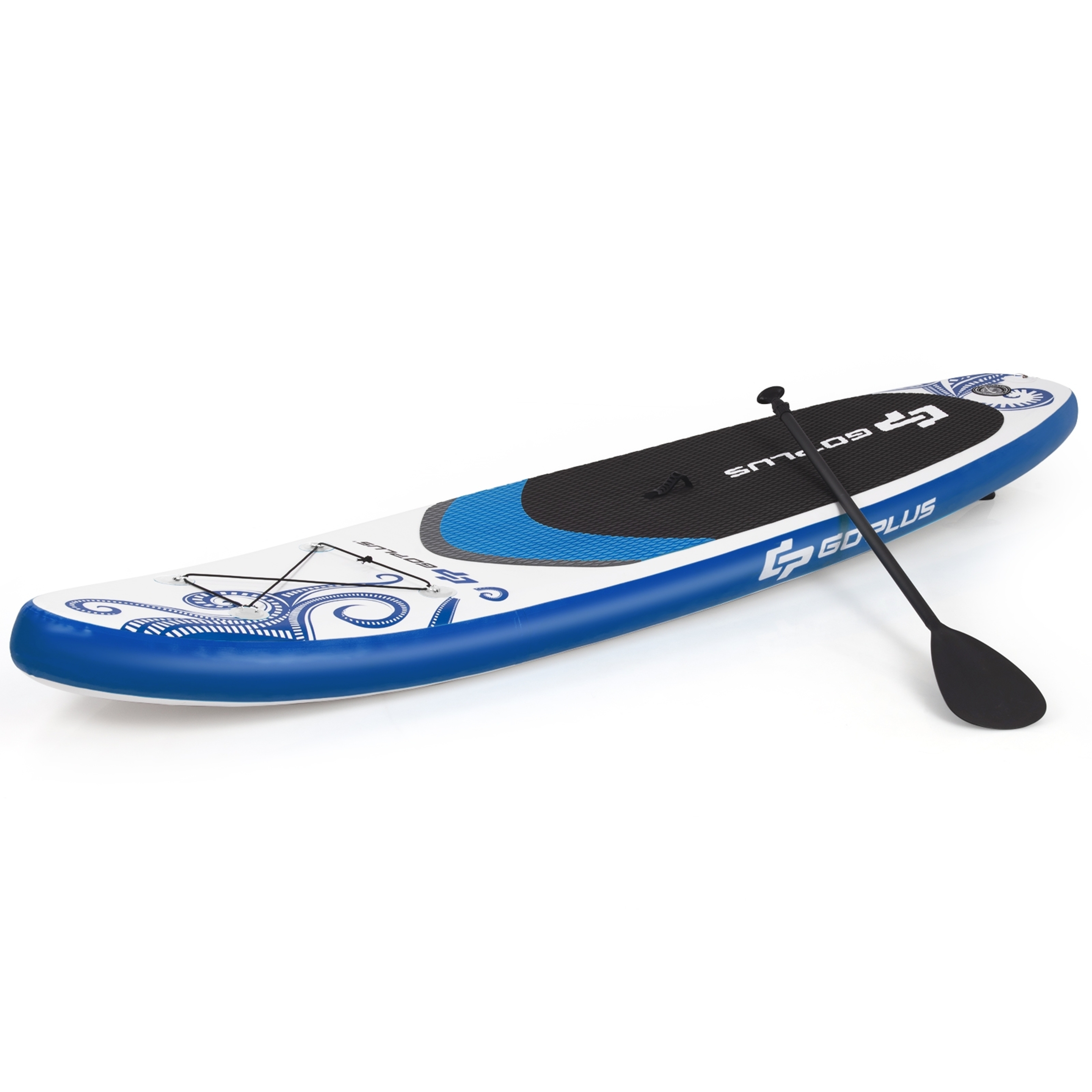Tabla Inflable De Paddle Sup Costway - azul-blanco - 