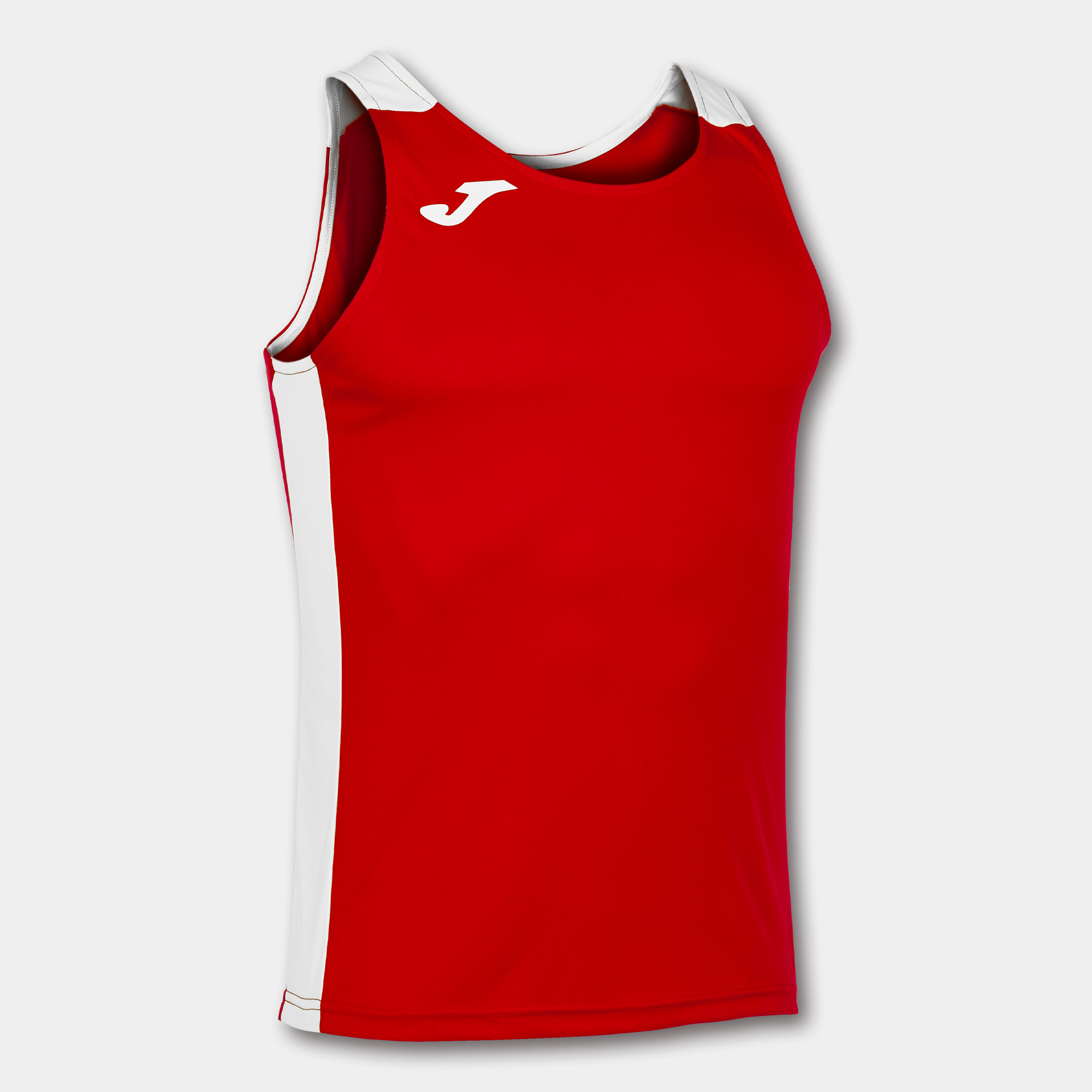 Camiseta Tirantes Joma Record Ii Rojo Blanco - rojo-blanco - 