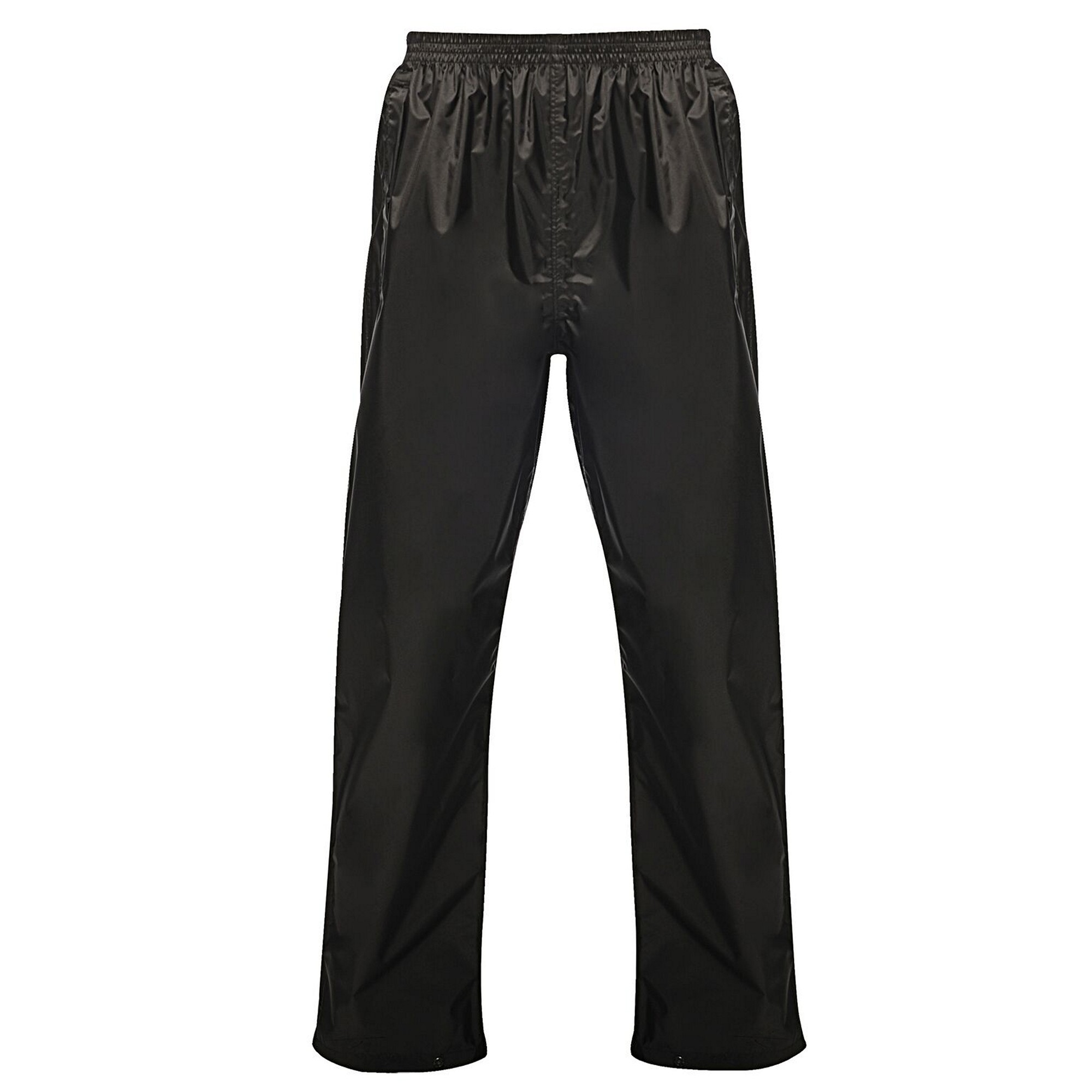Pantalones Impermeables Plegables Para La Lluvia Regatta - negro - 