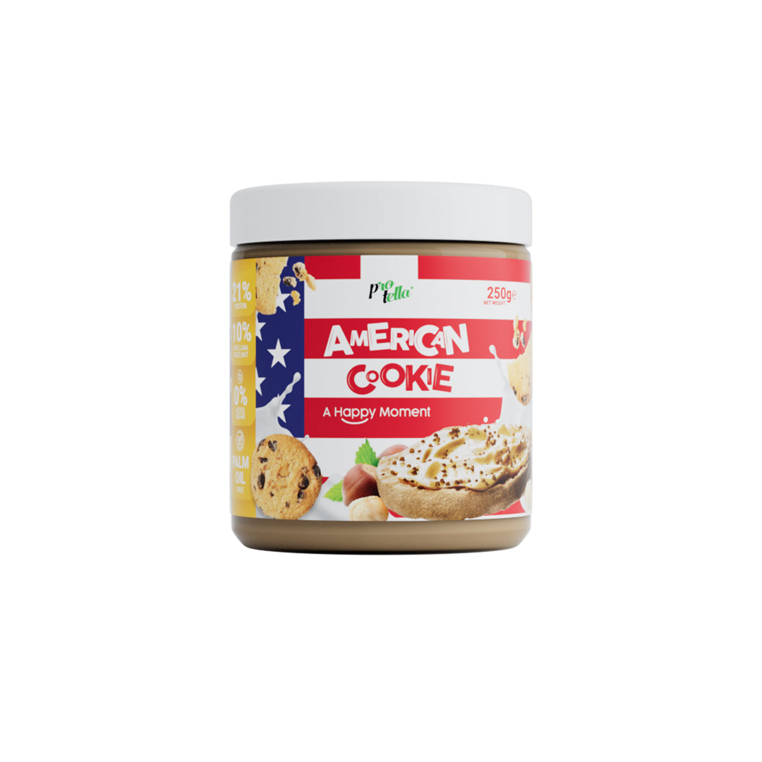Crema Proteica Sabor Galleta - Protella® American Cookie 250g