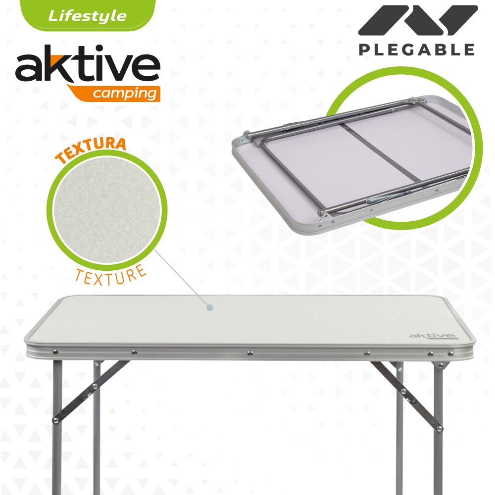 Mesa Plegable Camping Aktive Sport