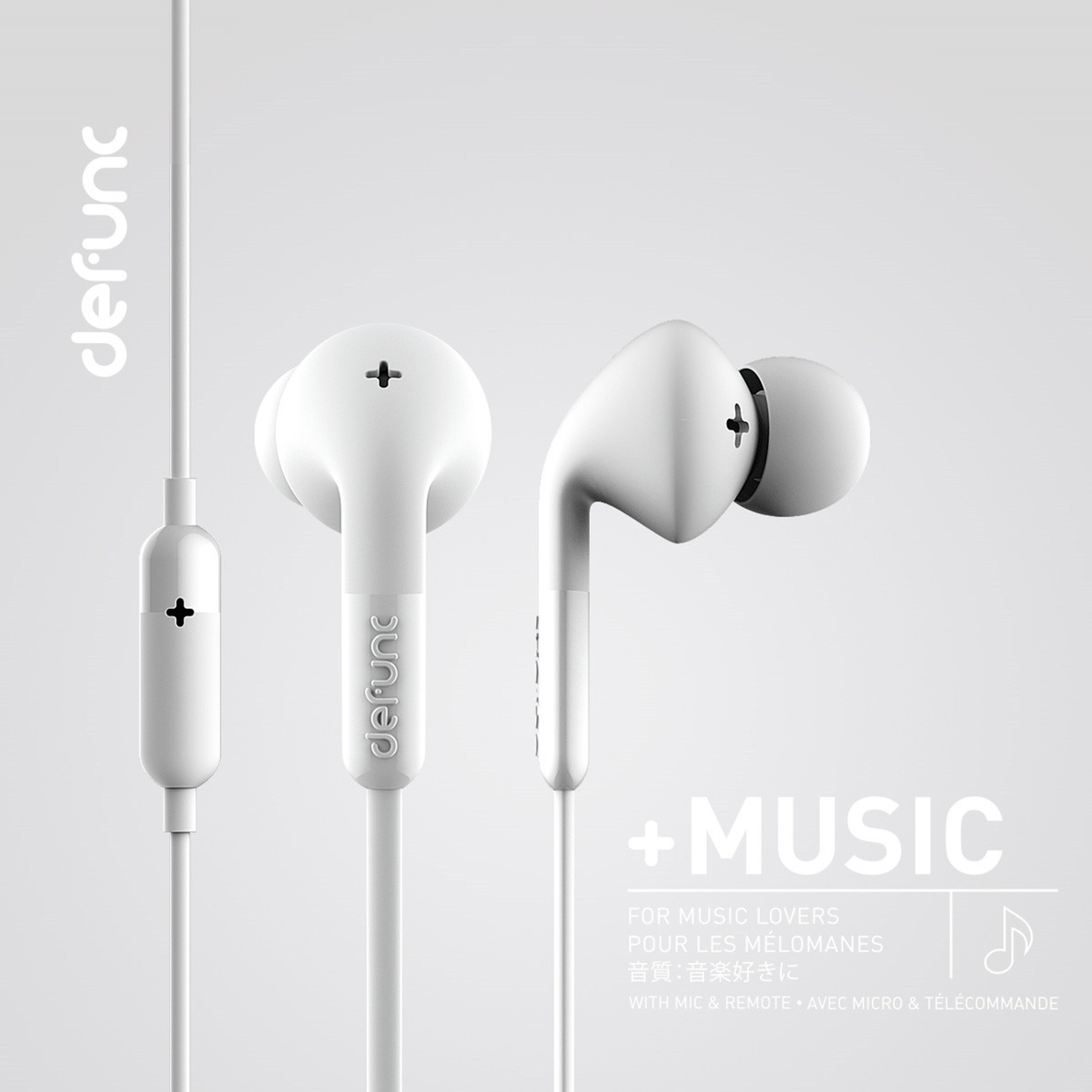 Music Auriculares Con Cable Jack 3,5 Mm Defunc