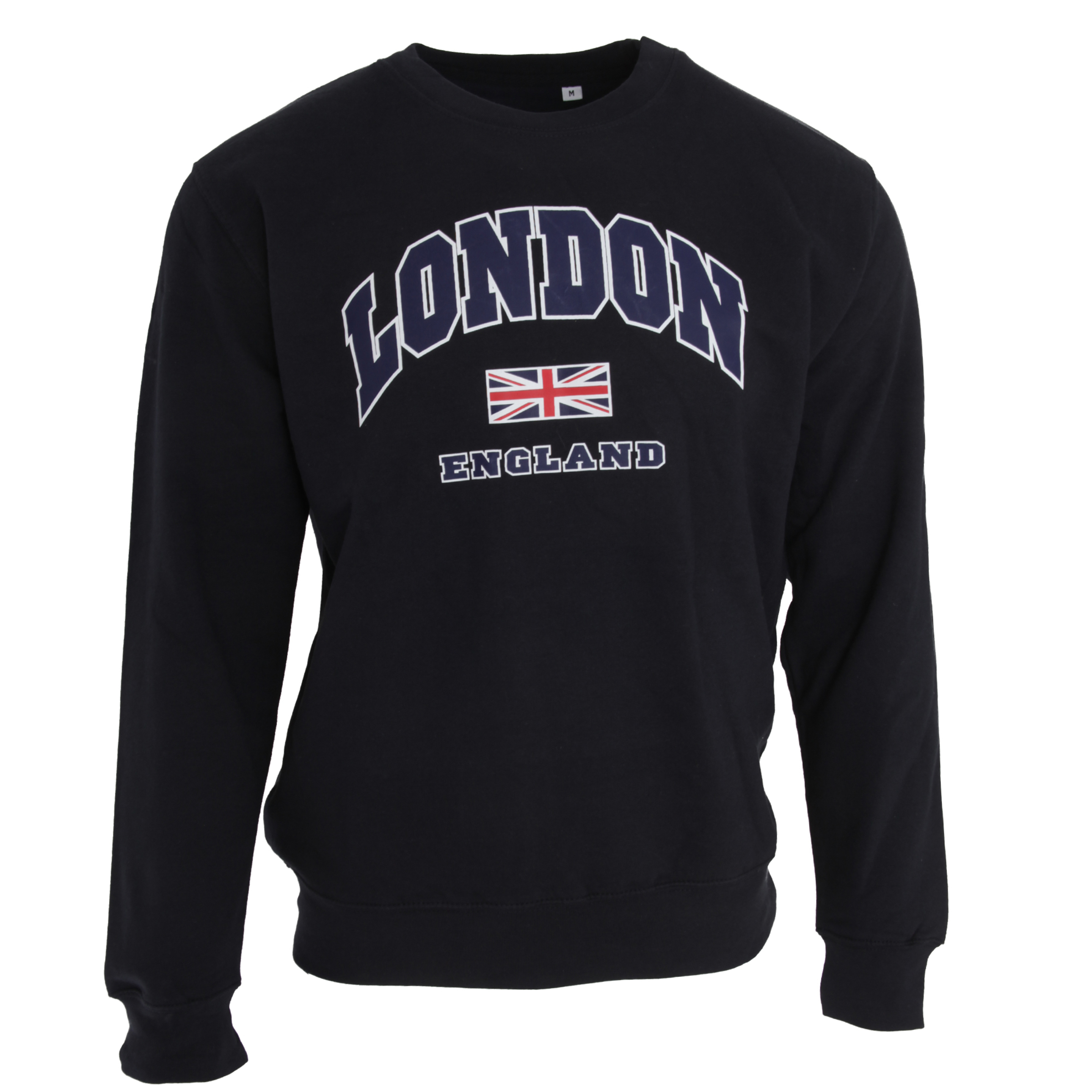 Jersey Con Diseño De Bandera Reino Unido Modelo London Uso Universal Textiles - azul - 
