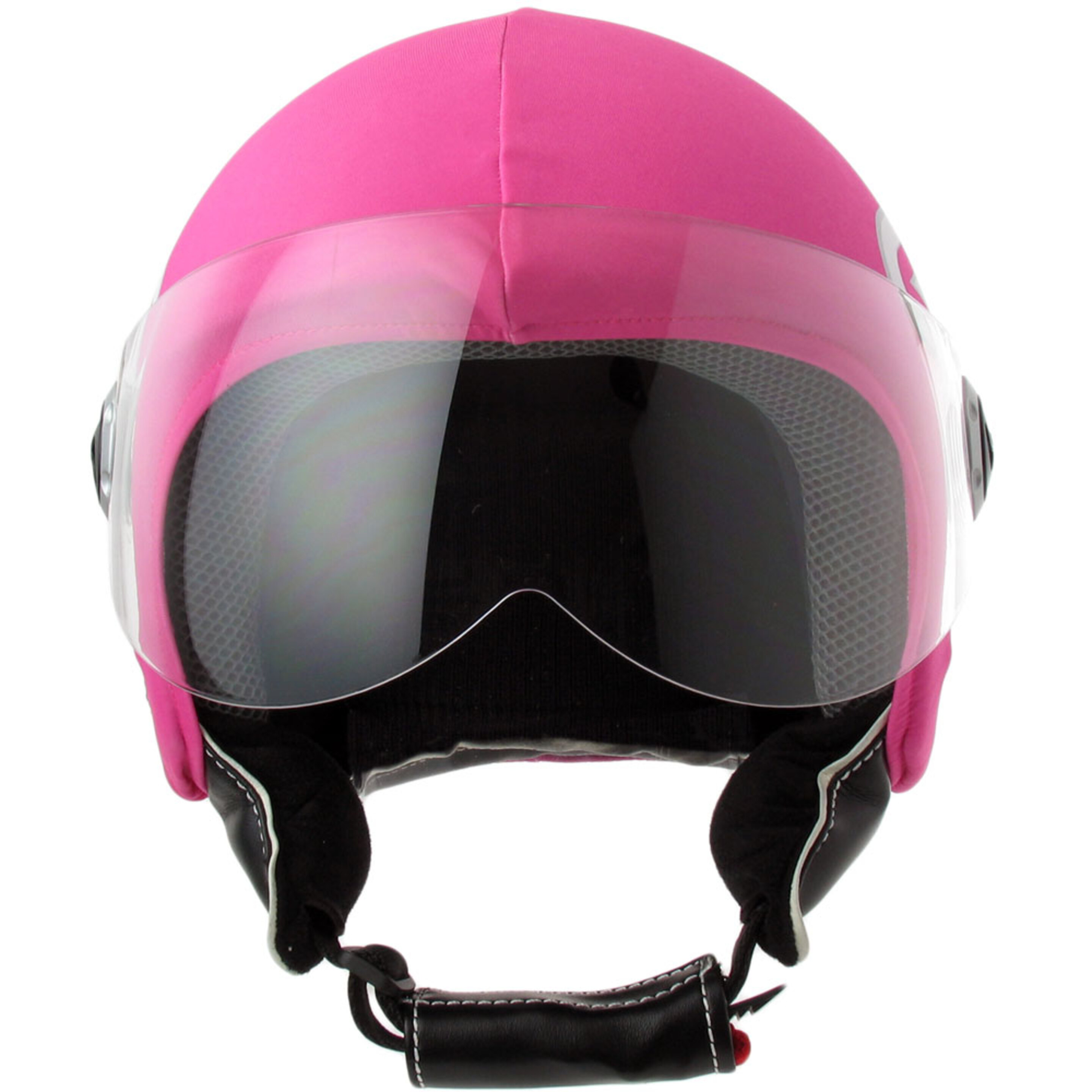 Funda Casco Jet Moto Star Pink