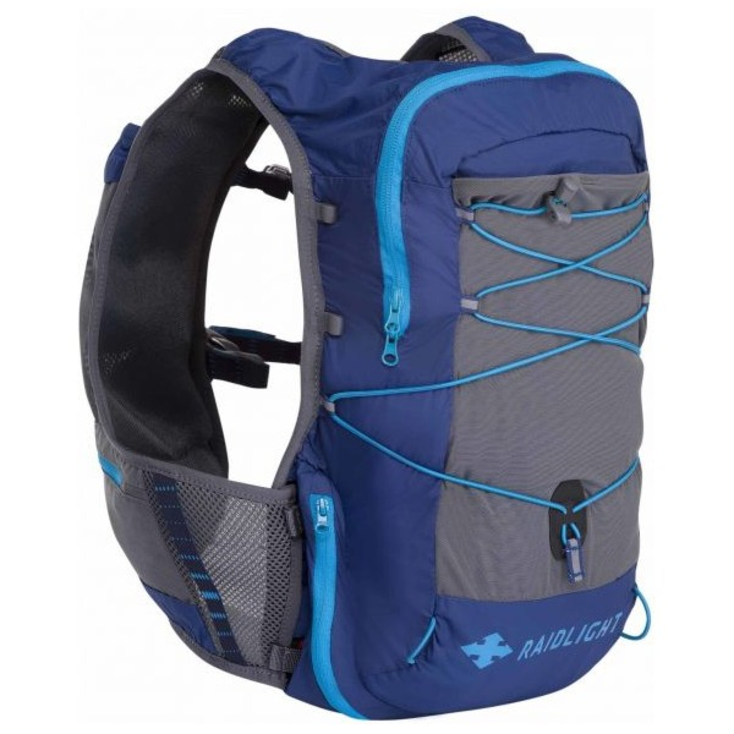 Chaleco Raidlight Activ 12l Azul/gris