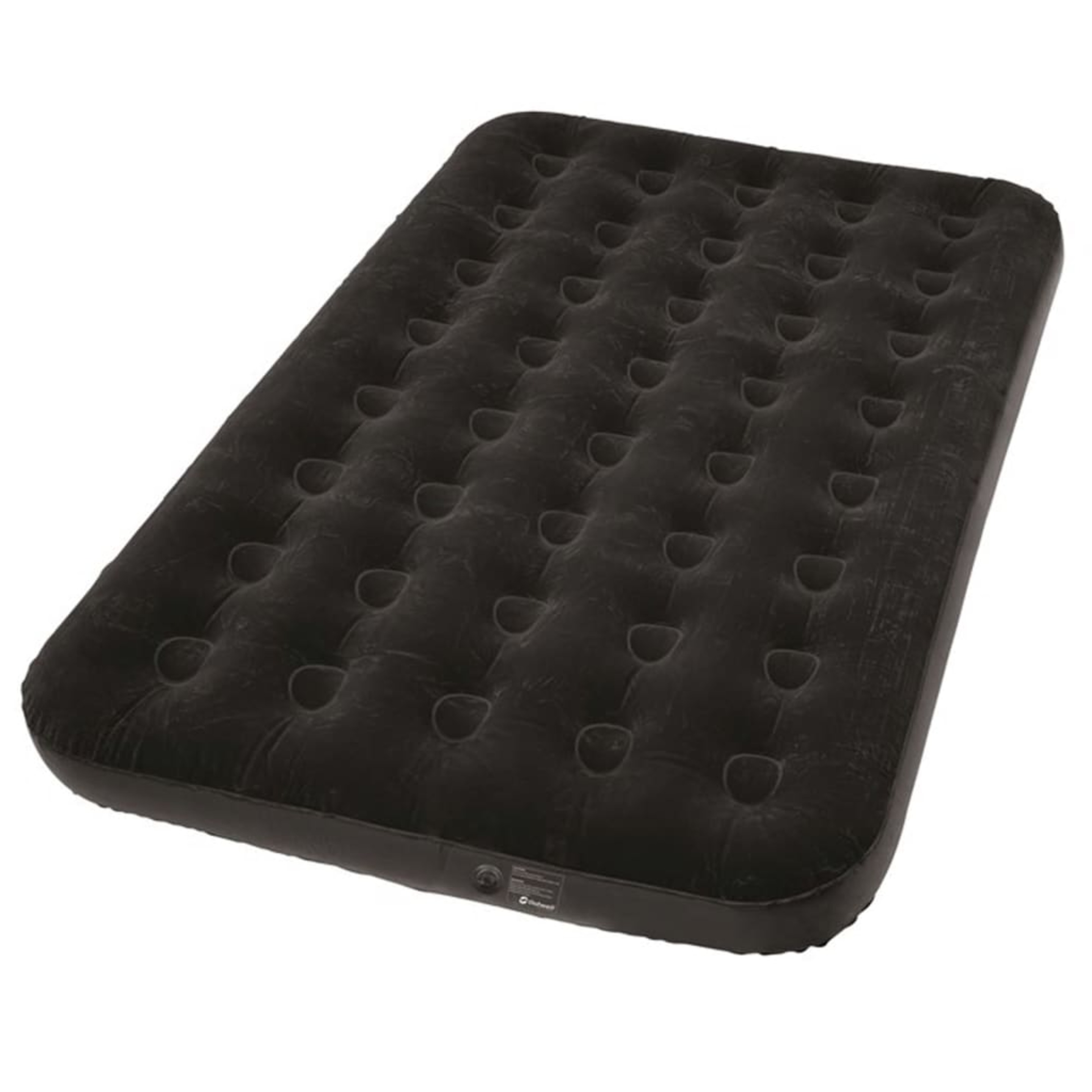 Outwell Colchón Inflable Flock Classic Doble Negro