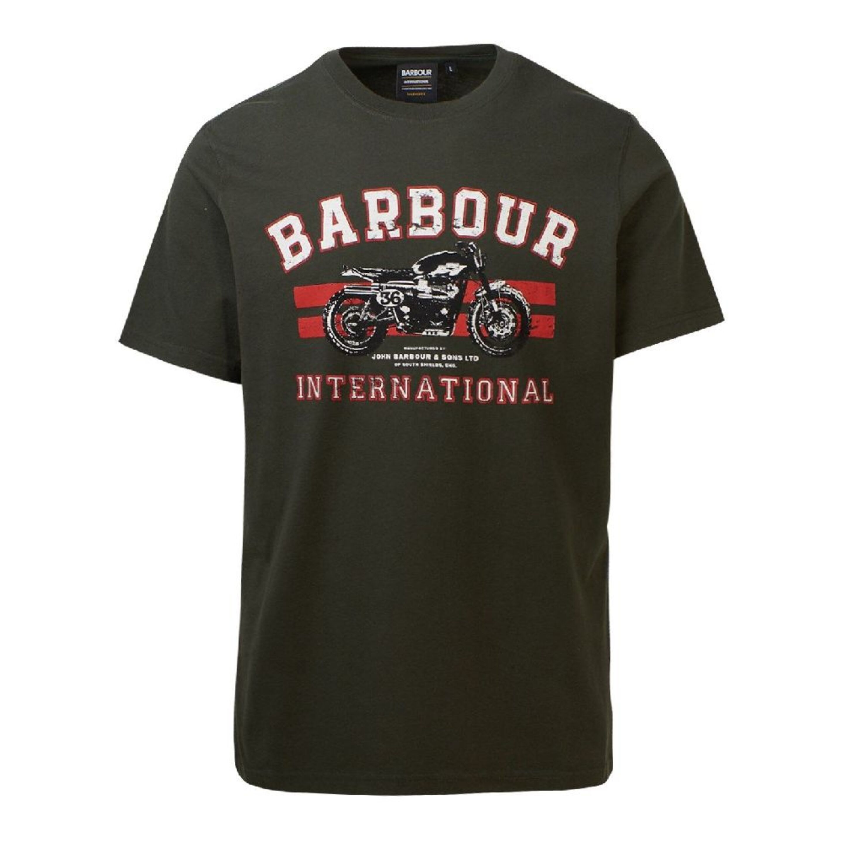 Camiseta Barbour Algodón Batee0446mtsgn43