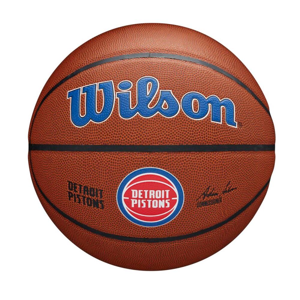 Balón De Baloncesto Wilson Nba Team Alliance – Detroit Pistons - marron - 