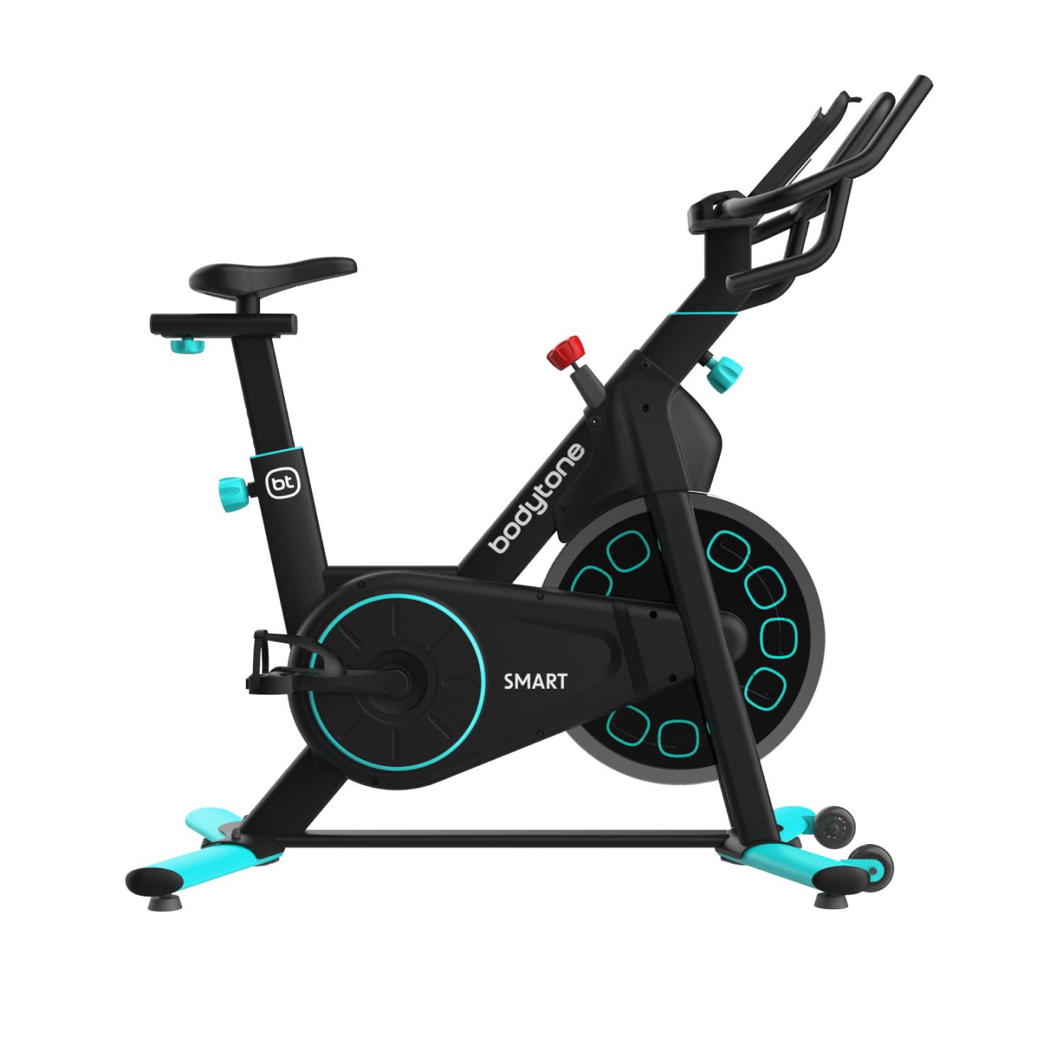 Bicicleta De Spinning Ab300sm Bodytone - negro-azul - 