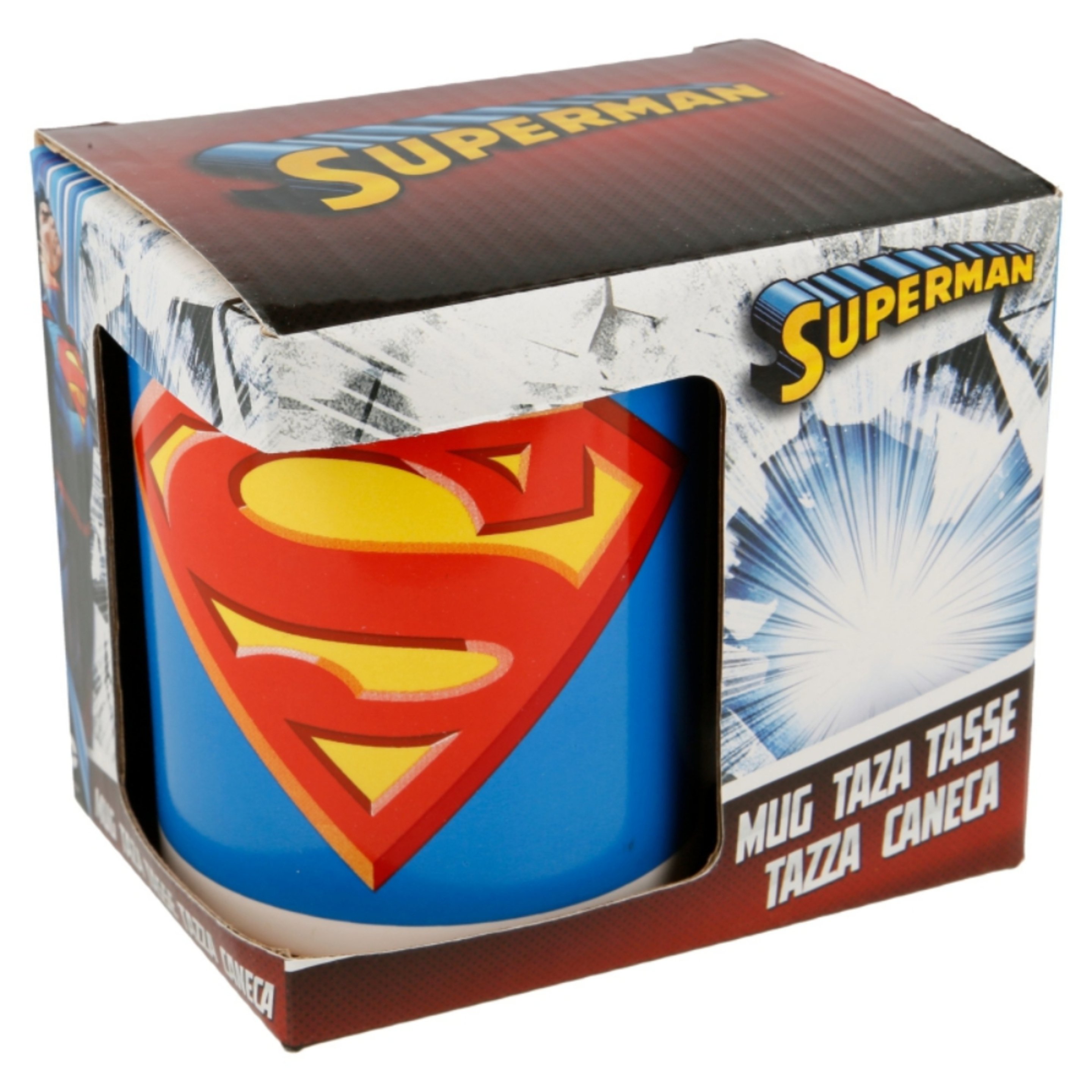 Copo De Cerâmica Superman 350 Ml