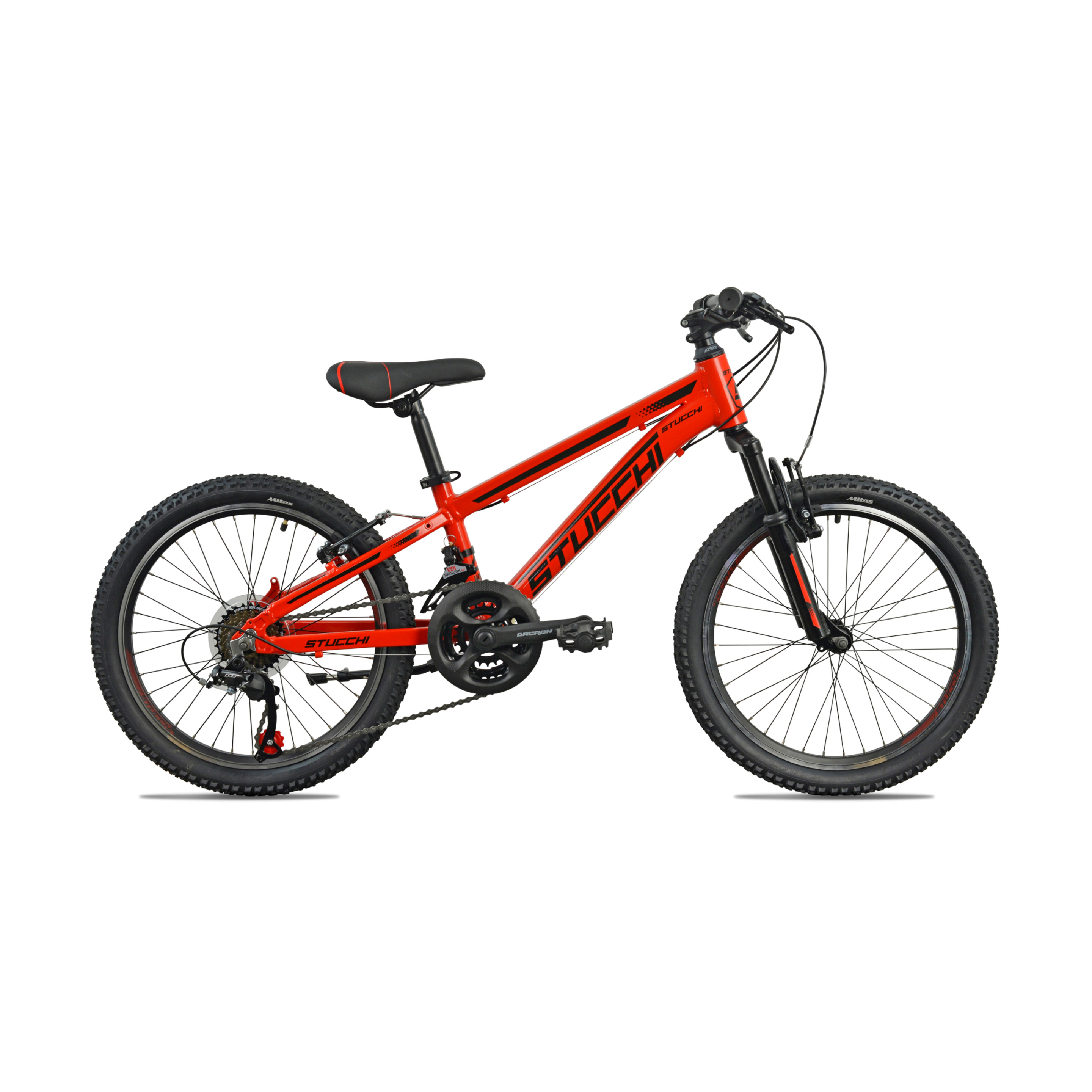 Bicicleta Montaña 20" Stucchi 21v. Rojo