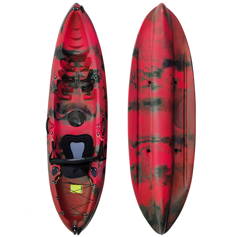 Kayak Atlantic Kayak California - rojo-negro - 