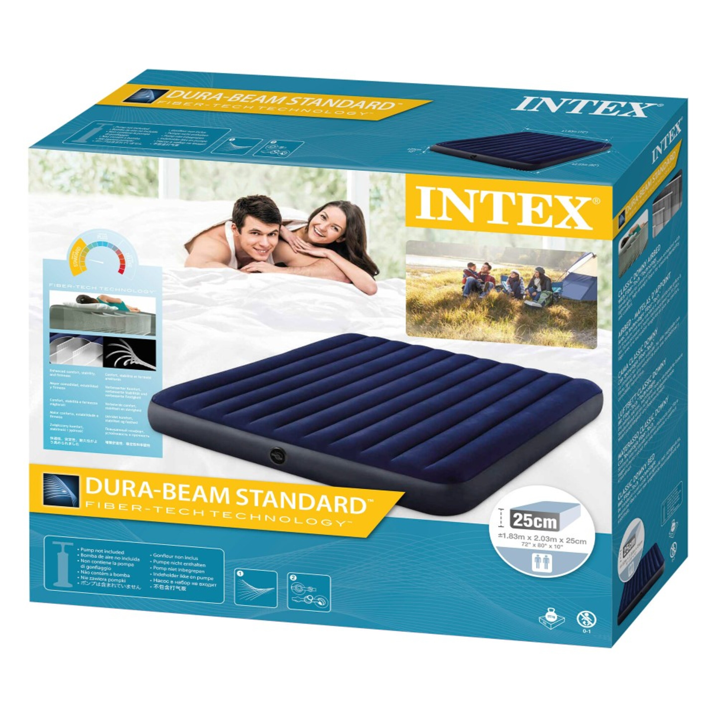 Colchón Hinchable Intex Dura-beam Standard Classic Downy