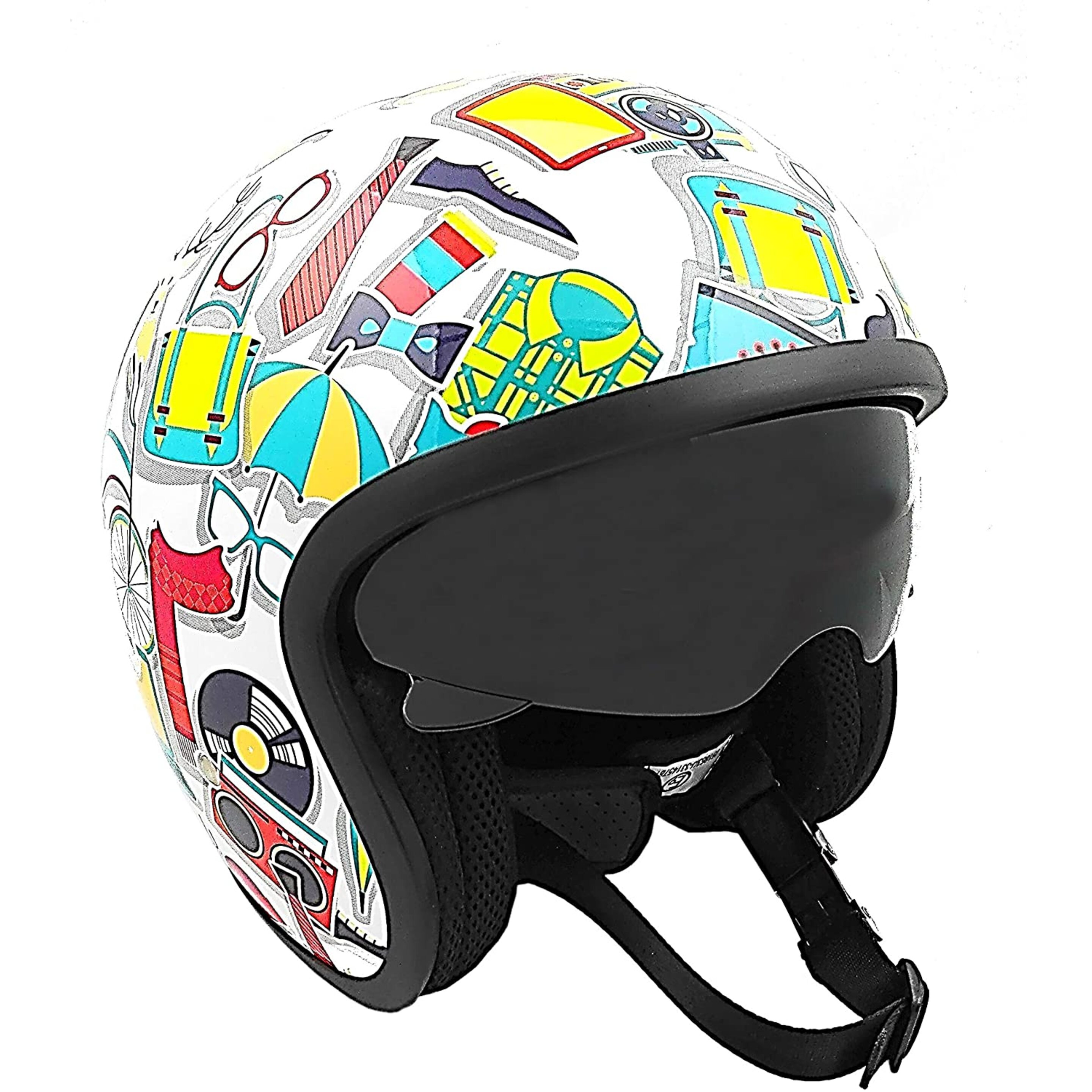 Capacete De Motocicleta Kenrod Cor Multicolor Tamanho S