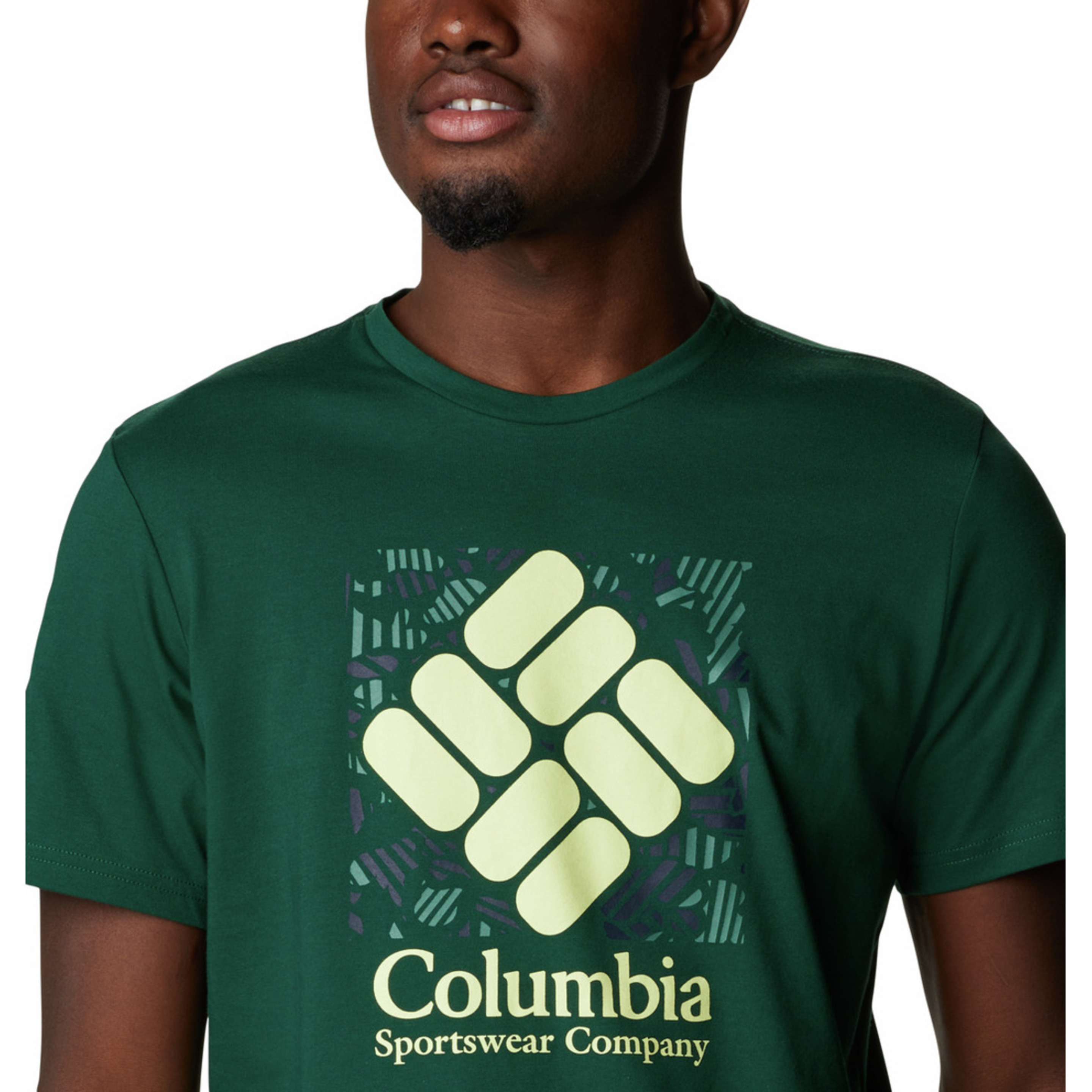Camiseta Columbia Rapid Ridge Graphic - verde - 