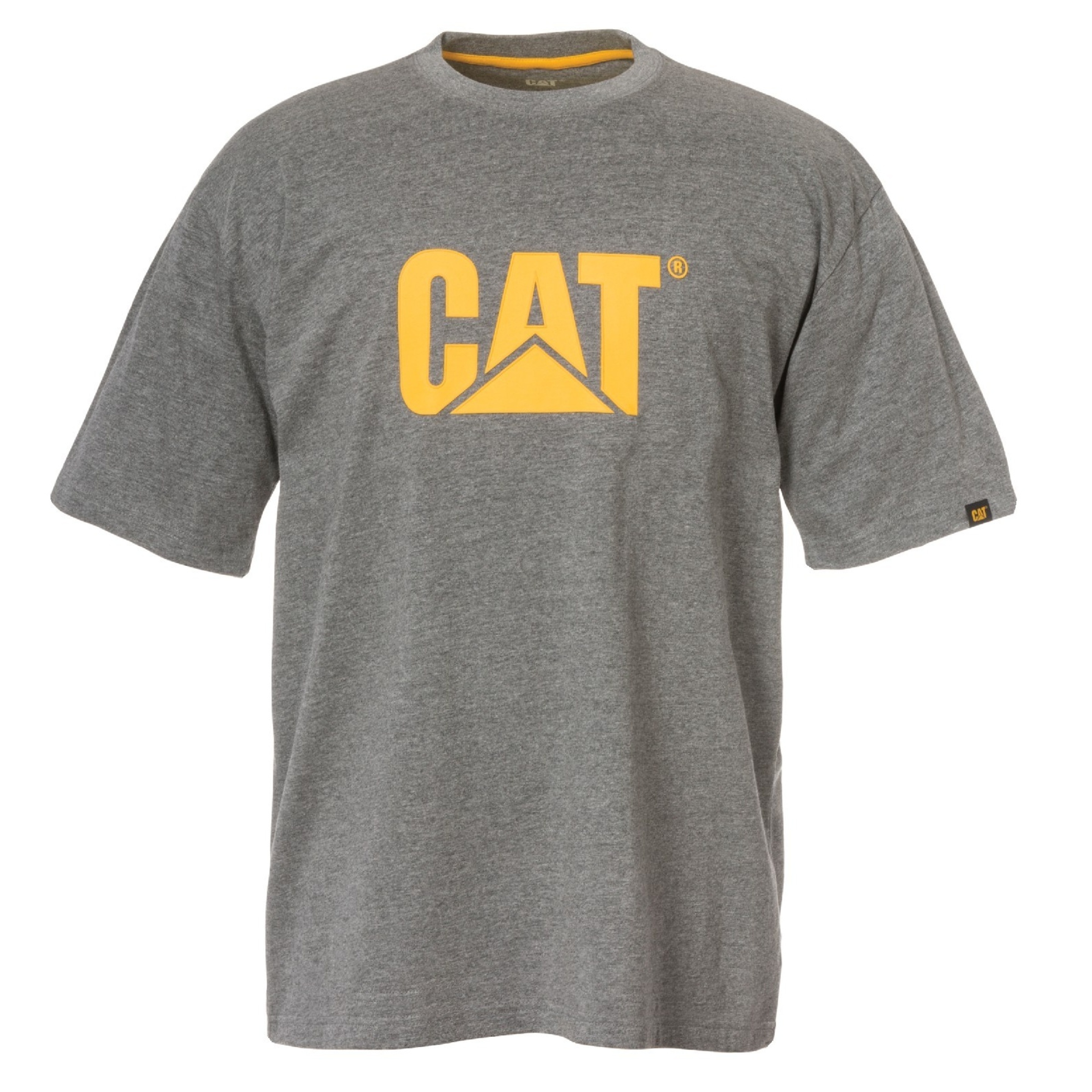 Camiseta Con Logo Caterpillar Trademark - gris - 